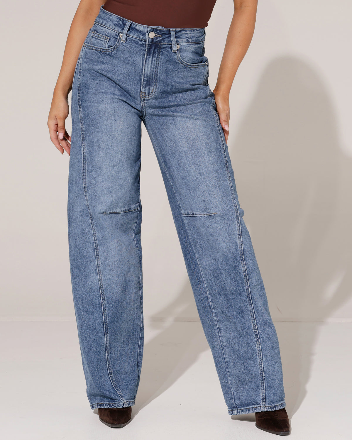 Laulia | Ballon jeans Temmy-2 Blauw