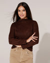 Mesh top Roxy Donkerbruin
