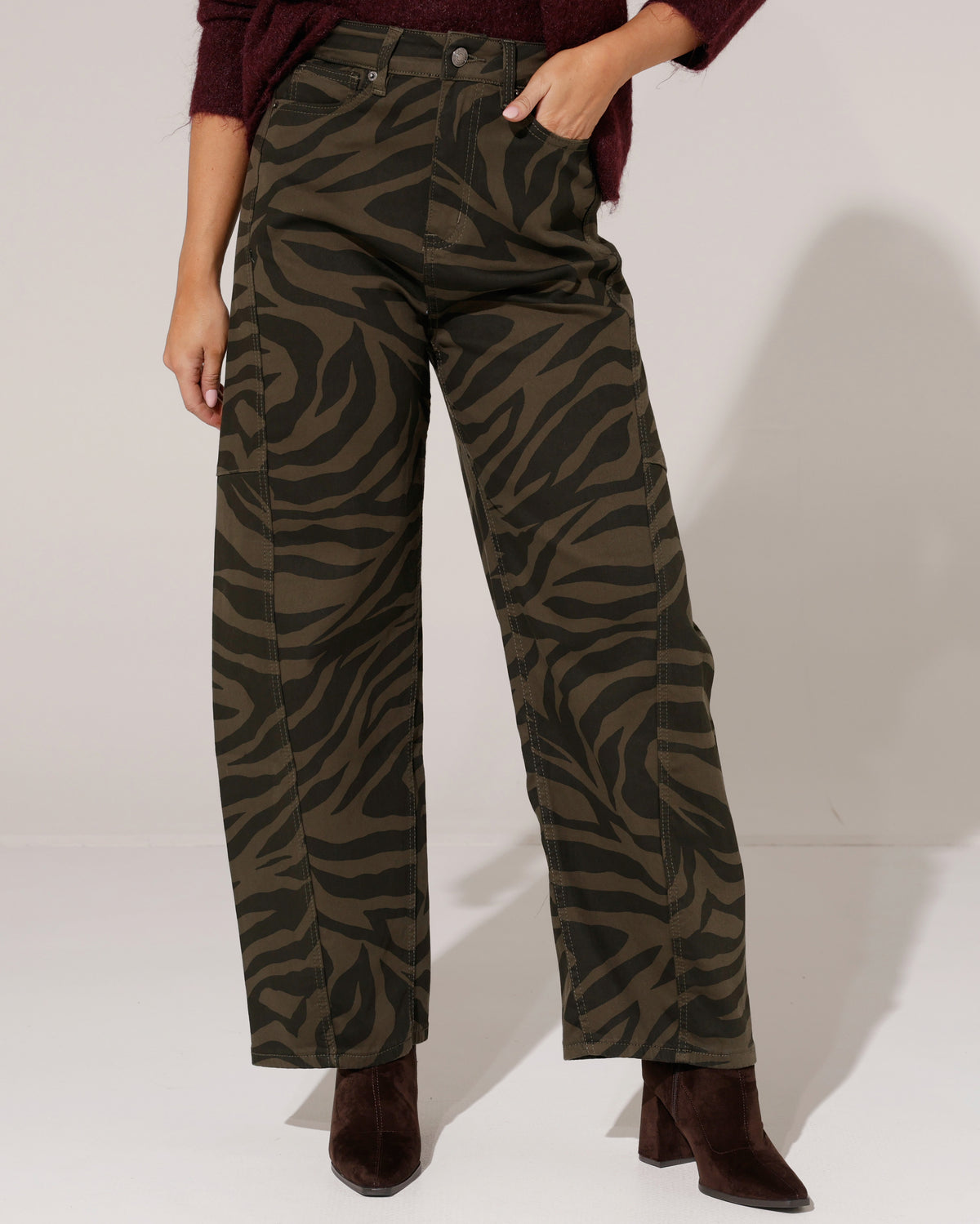 Jewelly | Ballon jeans Lola Donkergroen