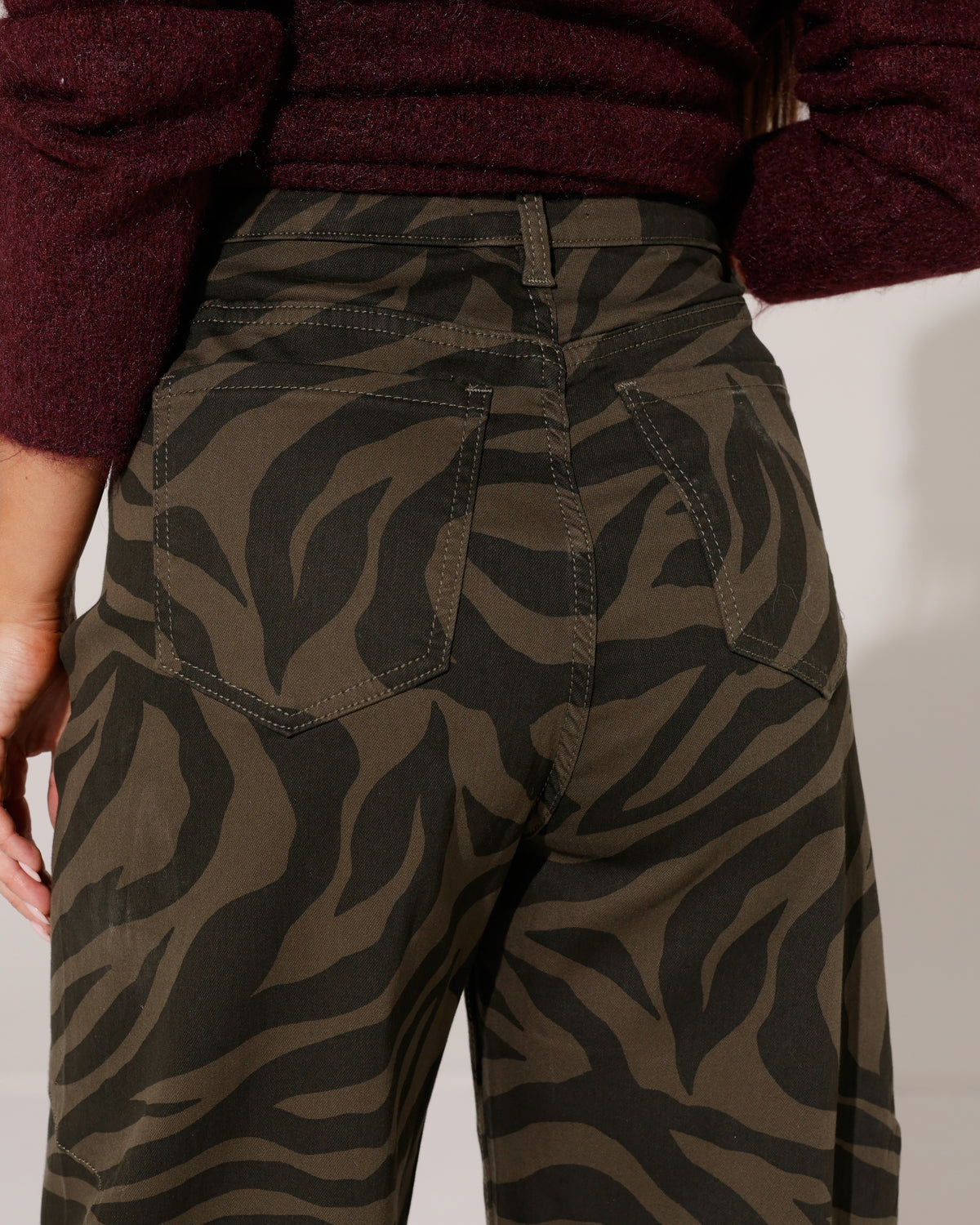 Jewelly | Ballon jeans Lola Donkergroen