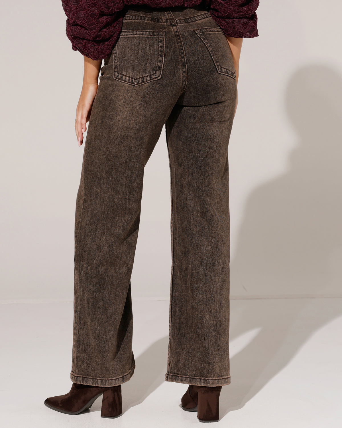 Jewelly | Wide leg jeans Esmee Bruin