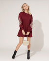 Lange sweater Suzey Bordeaux