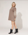 Lange sweater Suzey Taupe