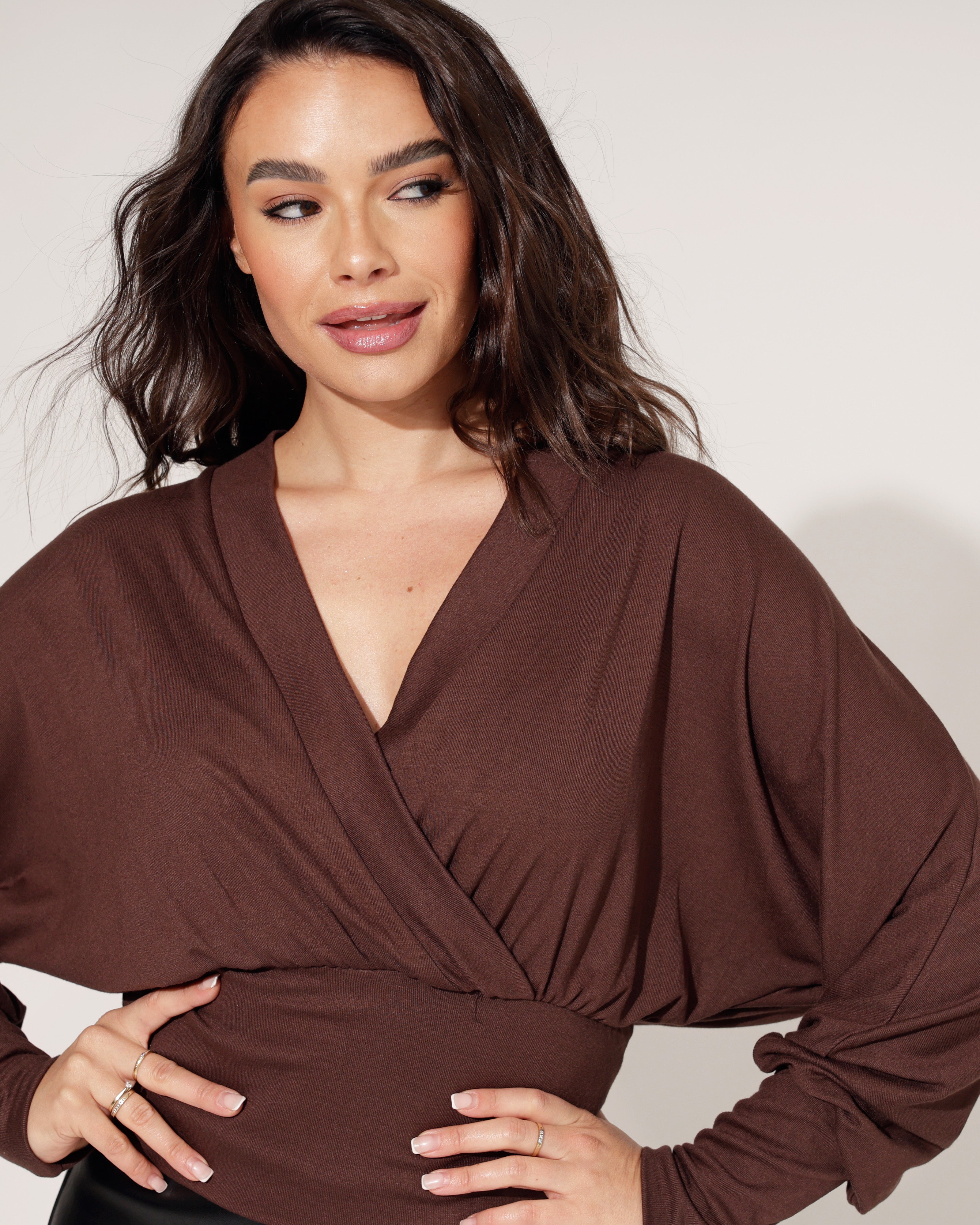 Top Janey Donkerbruin