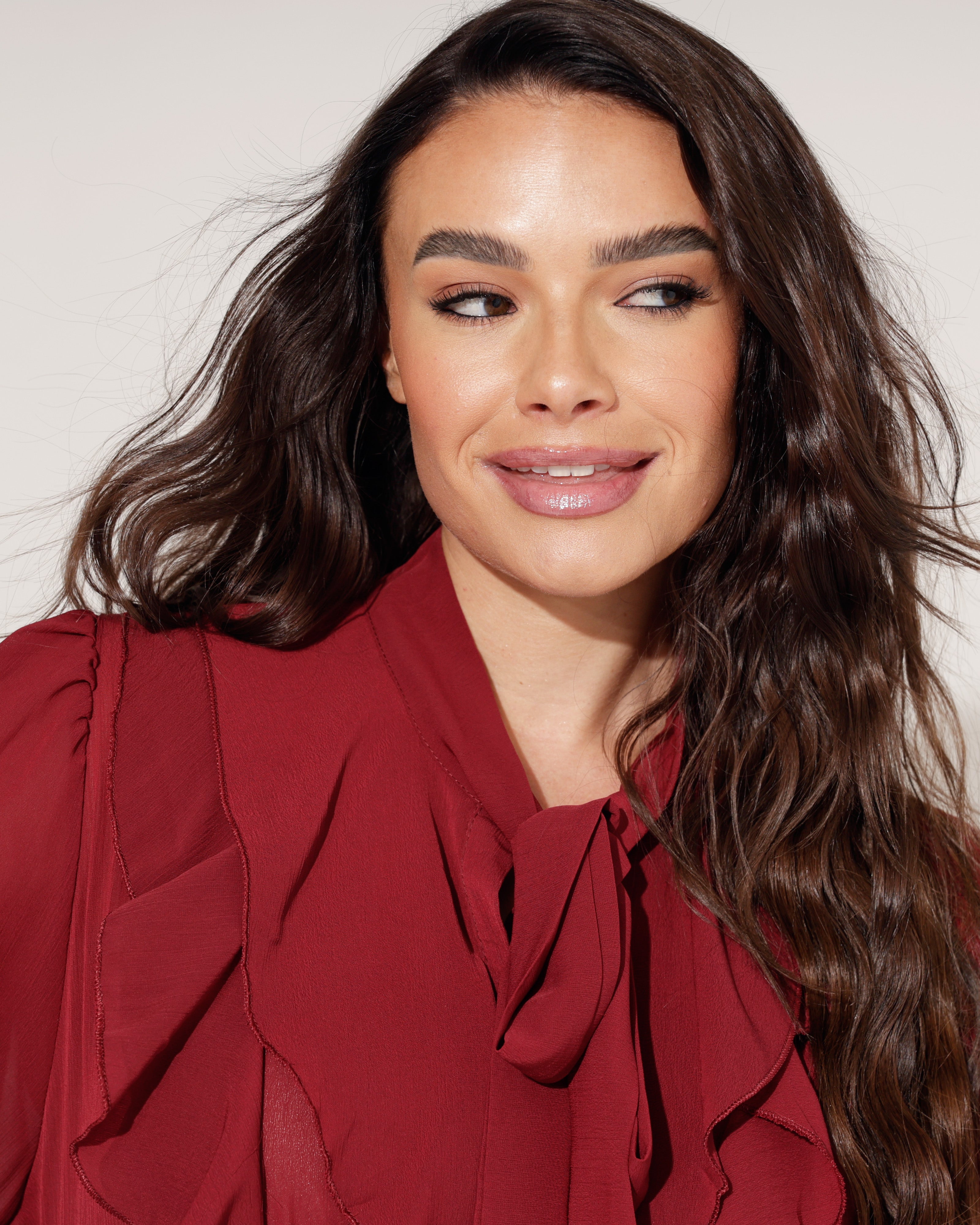 Blouse Yara Bordeaux