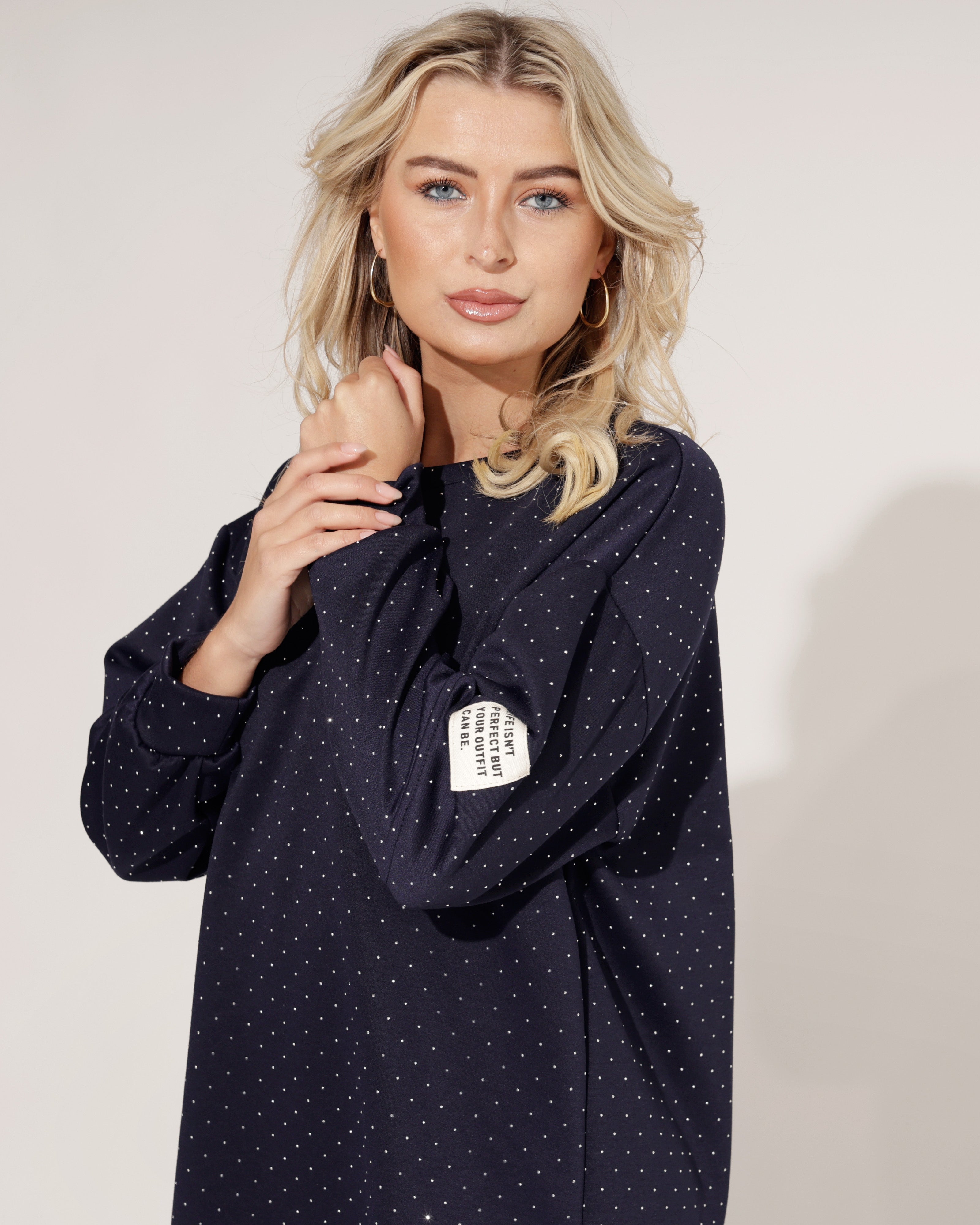 Jurk Lesley Donkerblauw