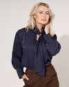 Blouse Fenna Donkerblauw