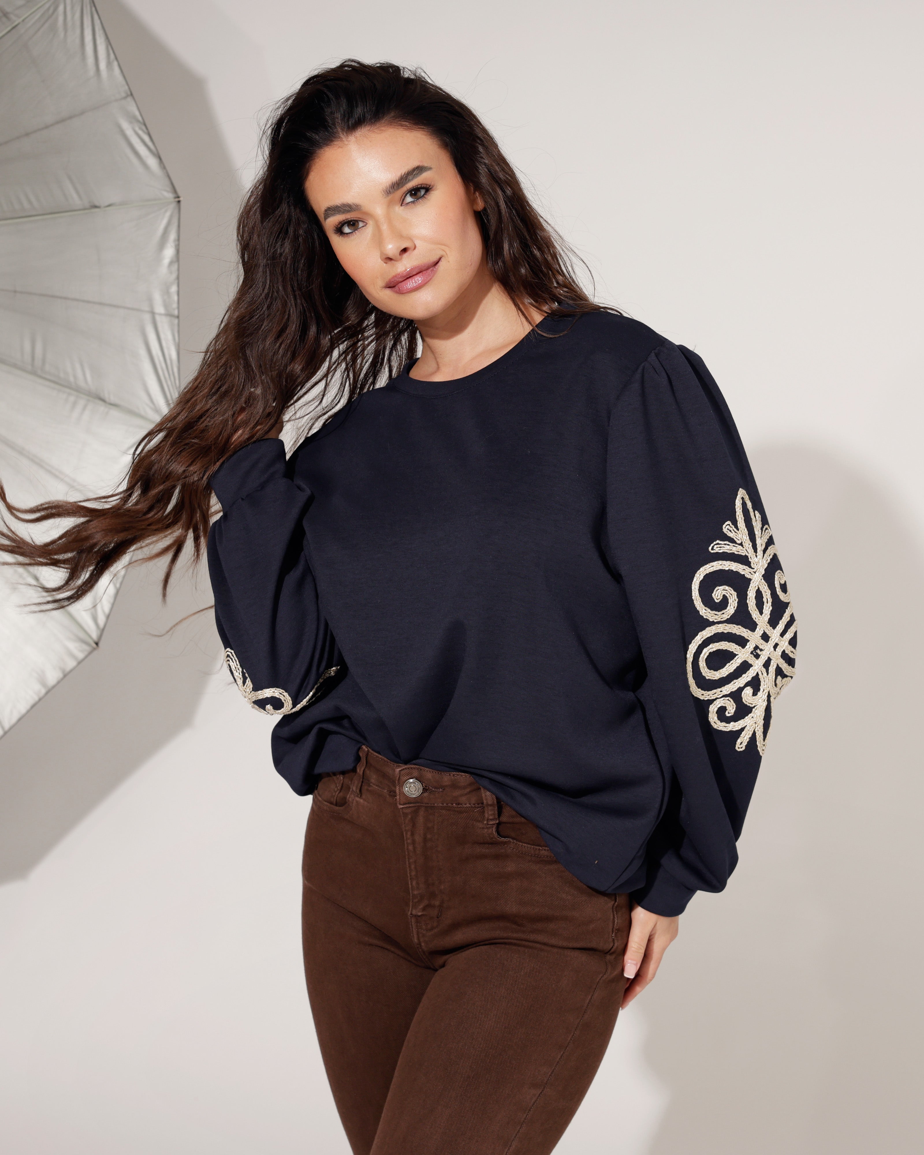 Sweater Suzey Donkerblauw