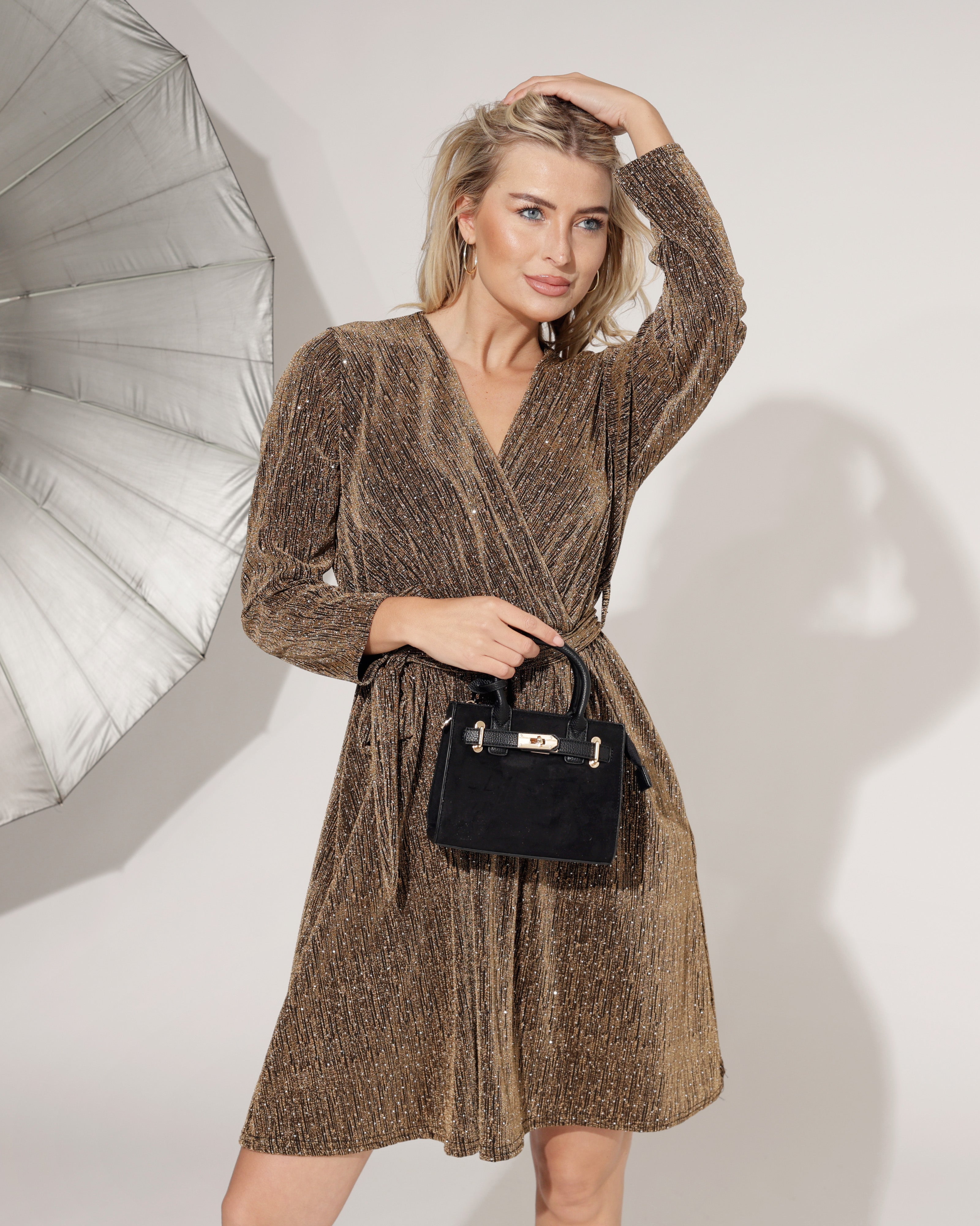 Suede-look Tas Lianne Zwart