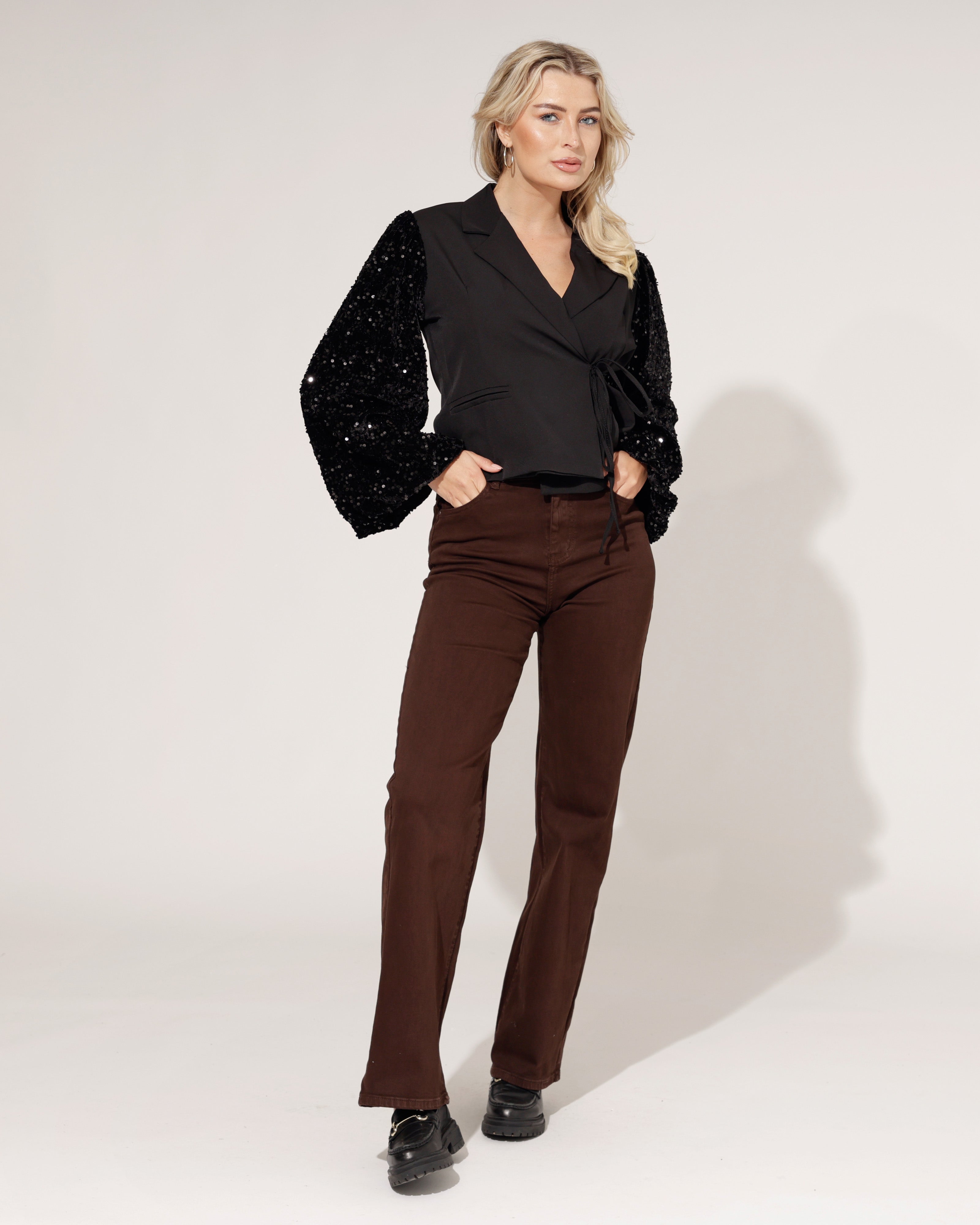 Hello Miss | Wide leg jeans Tall May-19 Bruin