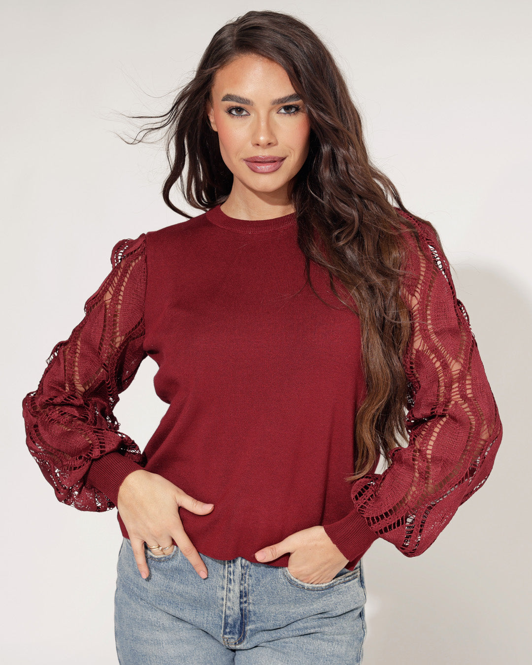 Top Amelie Bordeaux