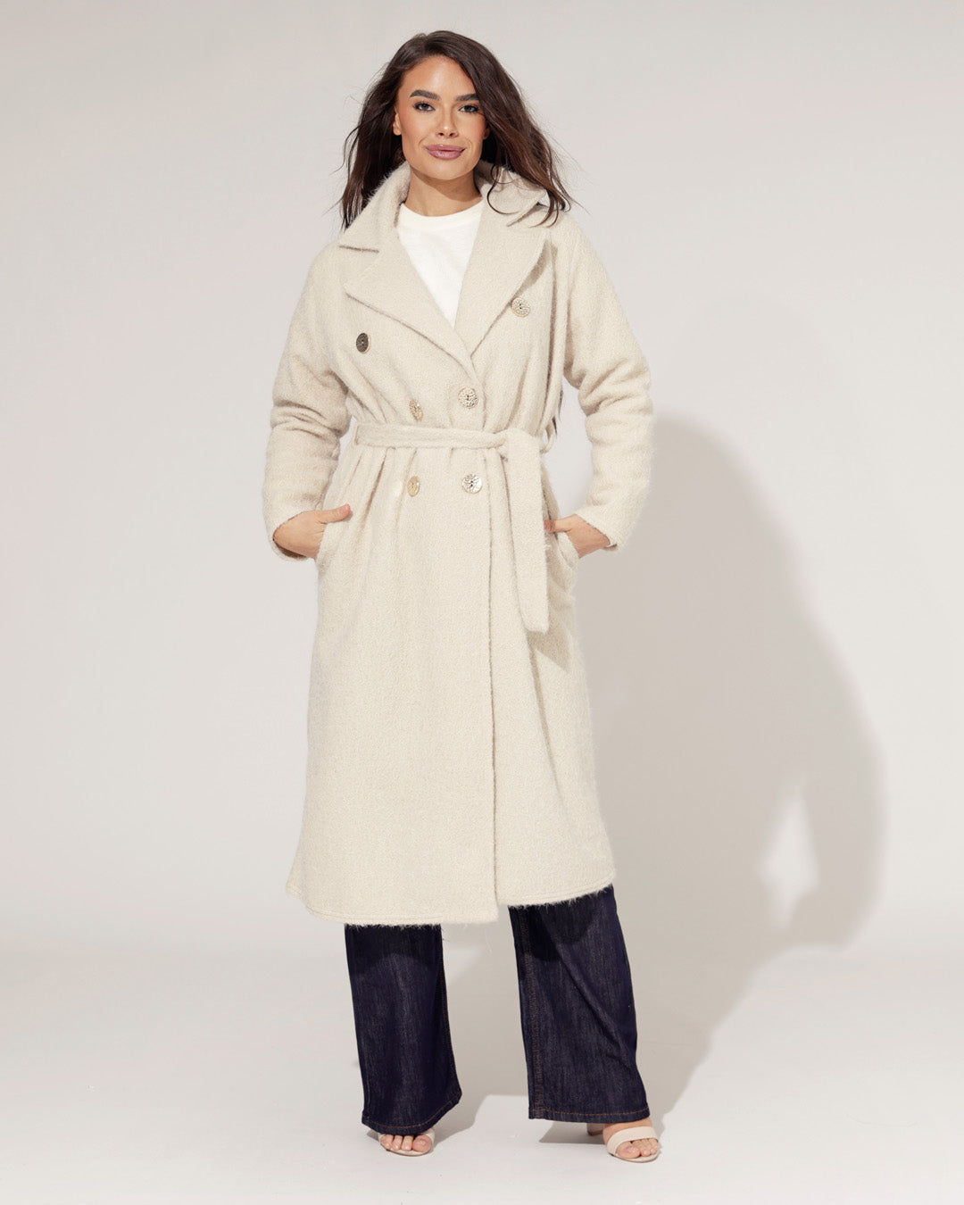 Trenchcoat Manoe Beige