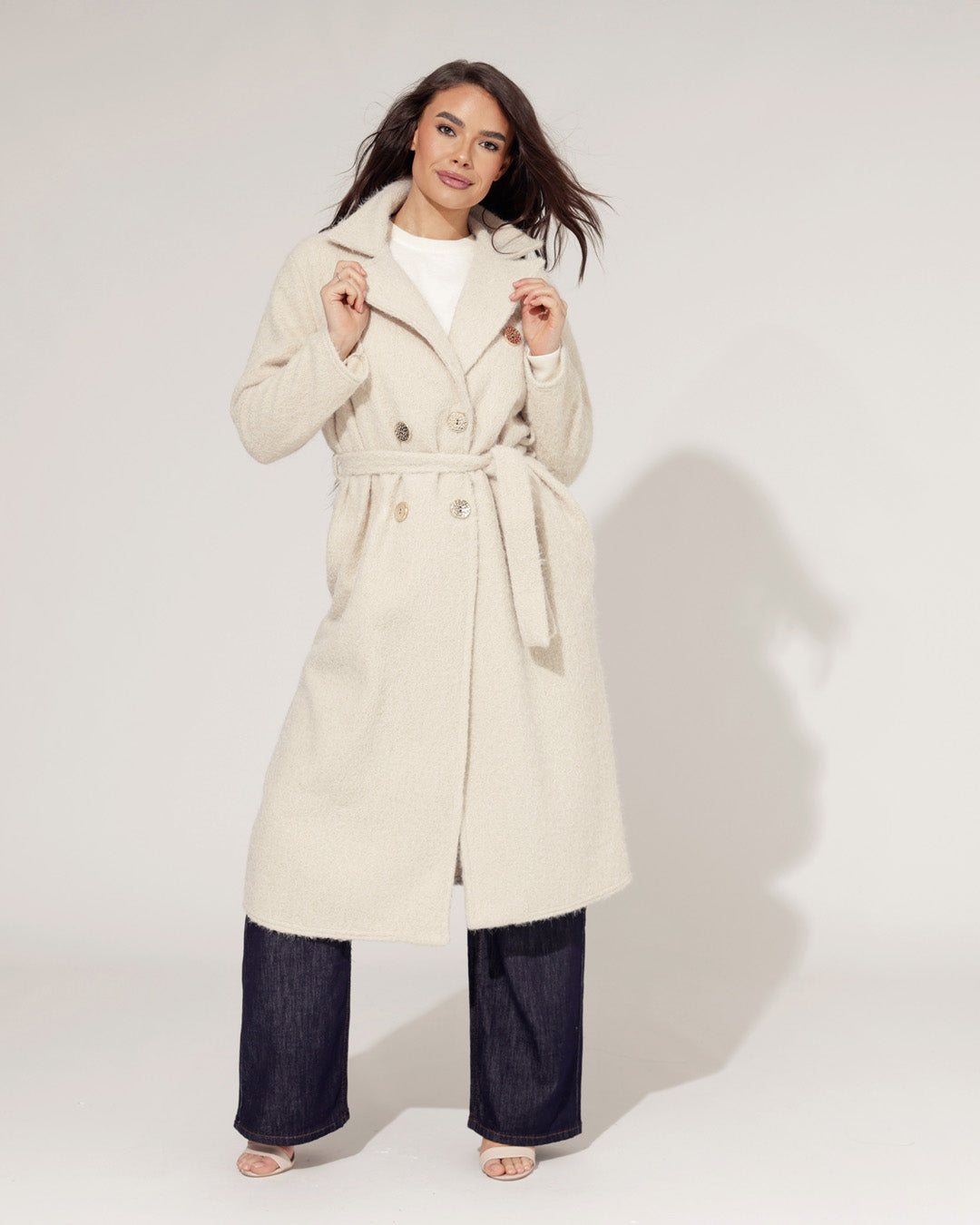 Trenchcoat Manoe Beige