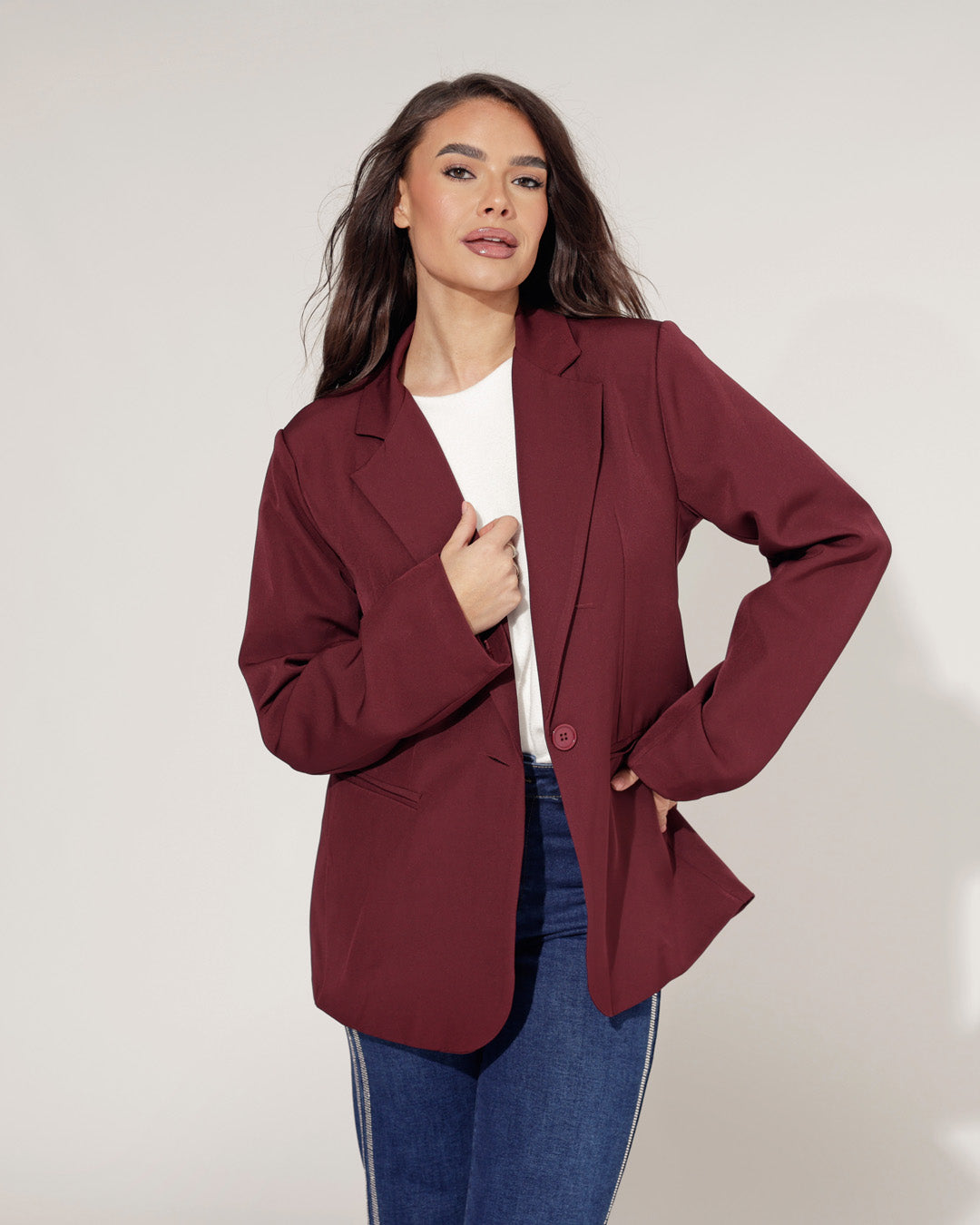 Blazer Gladis Bordeaux