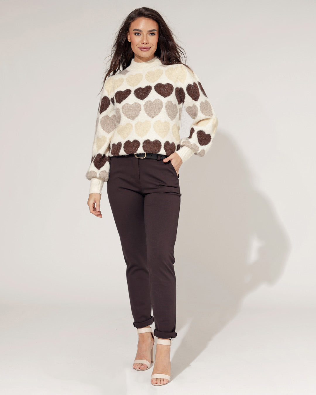 Pantalon June Donkerbruin