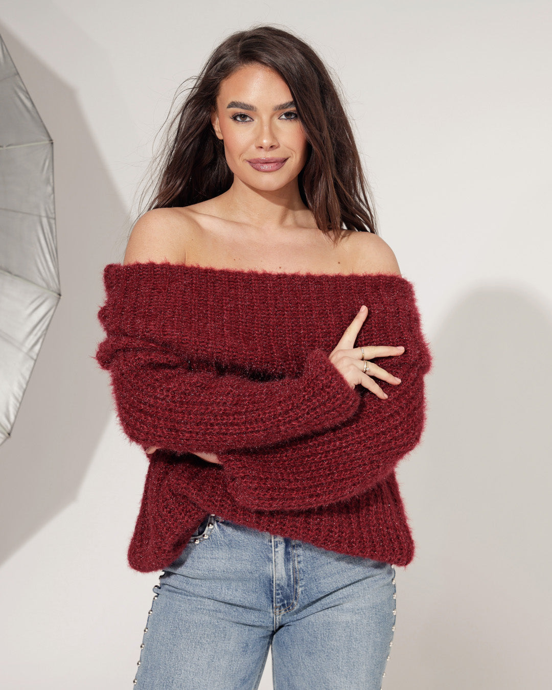 Trui Elsa Bordeaux