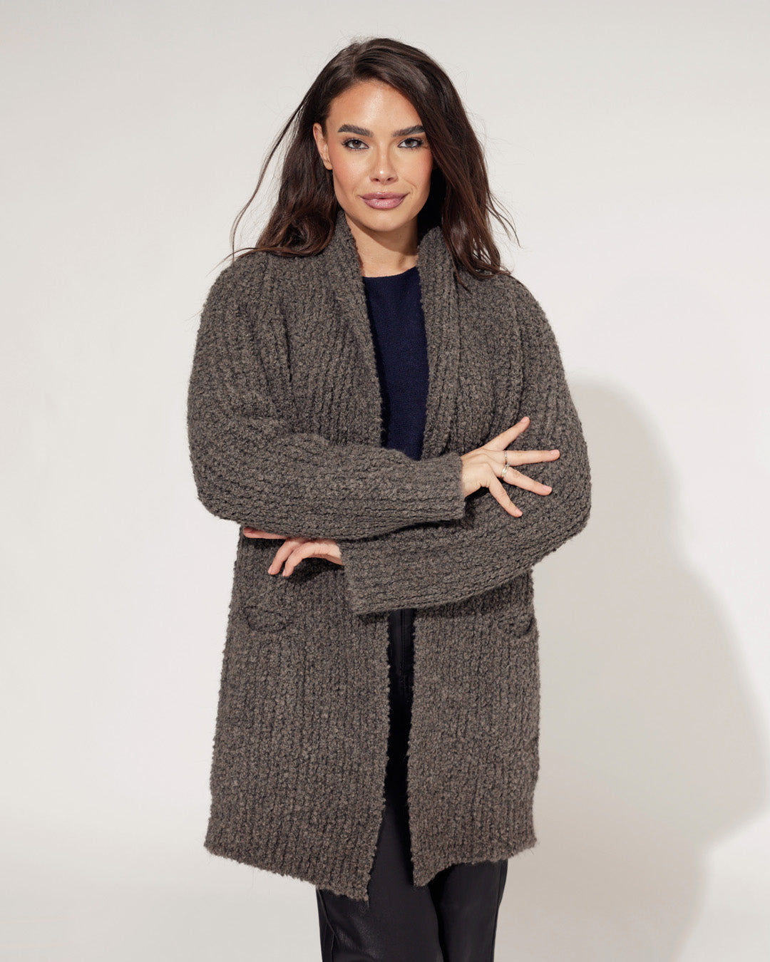 Vest Jolie Donkergroen