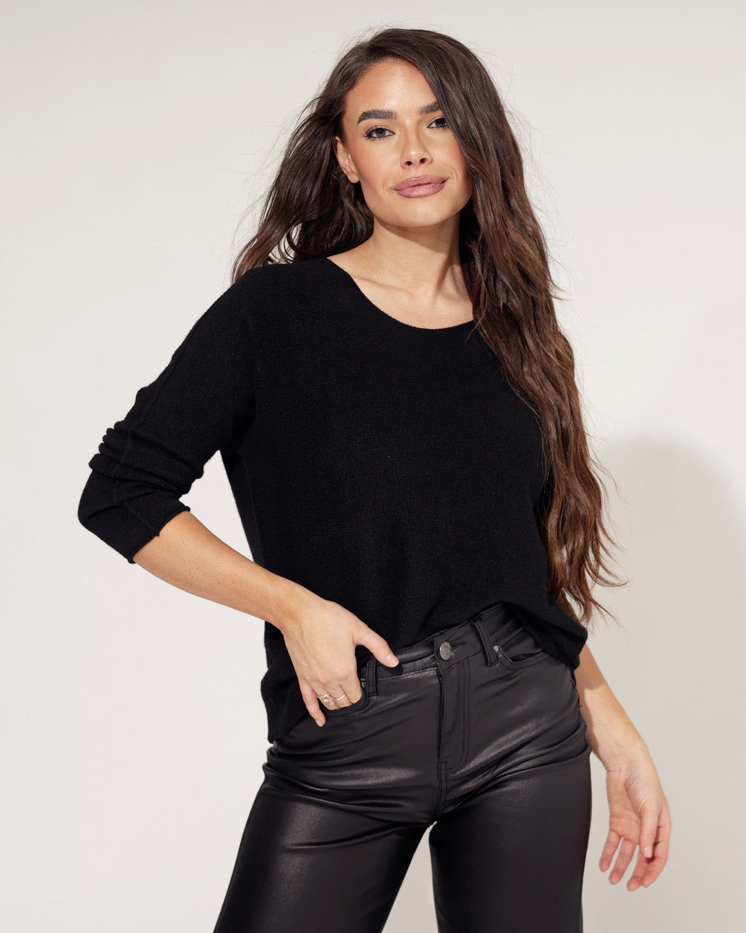 Top Noelle Zwart