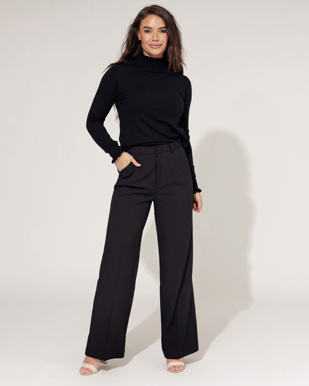 Norfy | Pantalon Cici Zwart