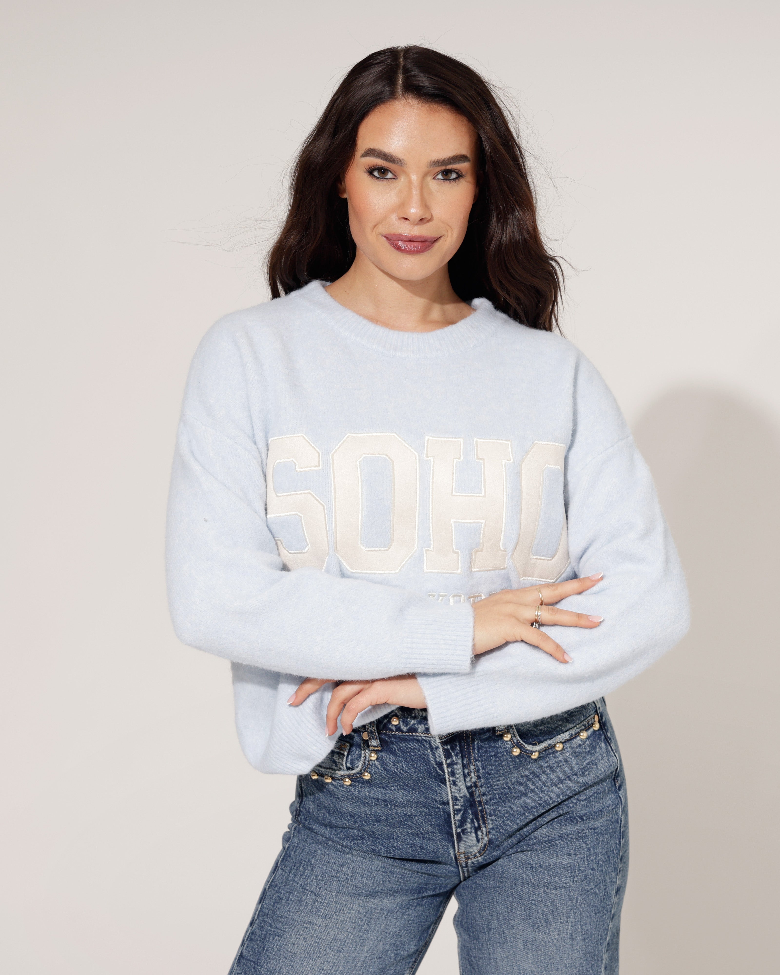 Trui SOHO Lichtblauw