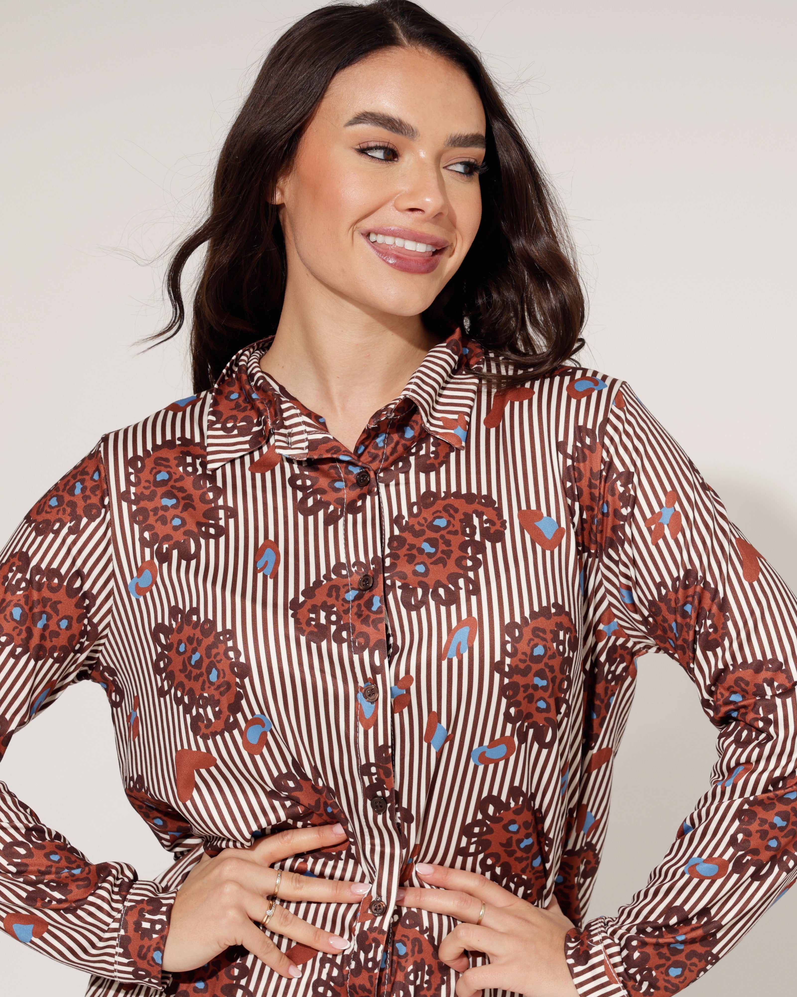 Blouse Belle Bruin