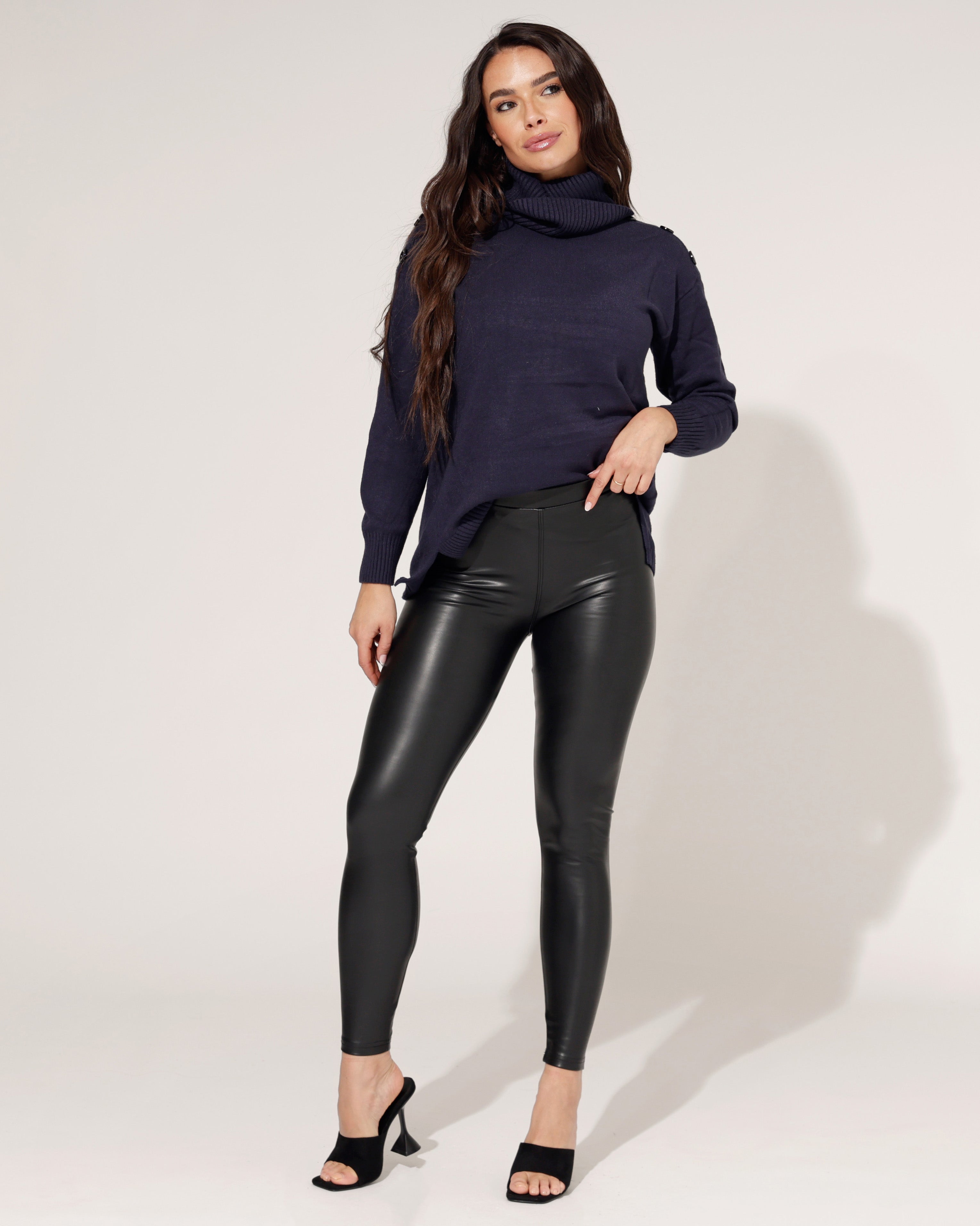 VS Miss | Leatherlook legging Tess Zwart