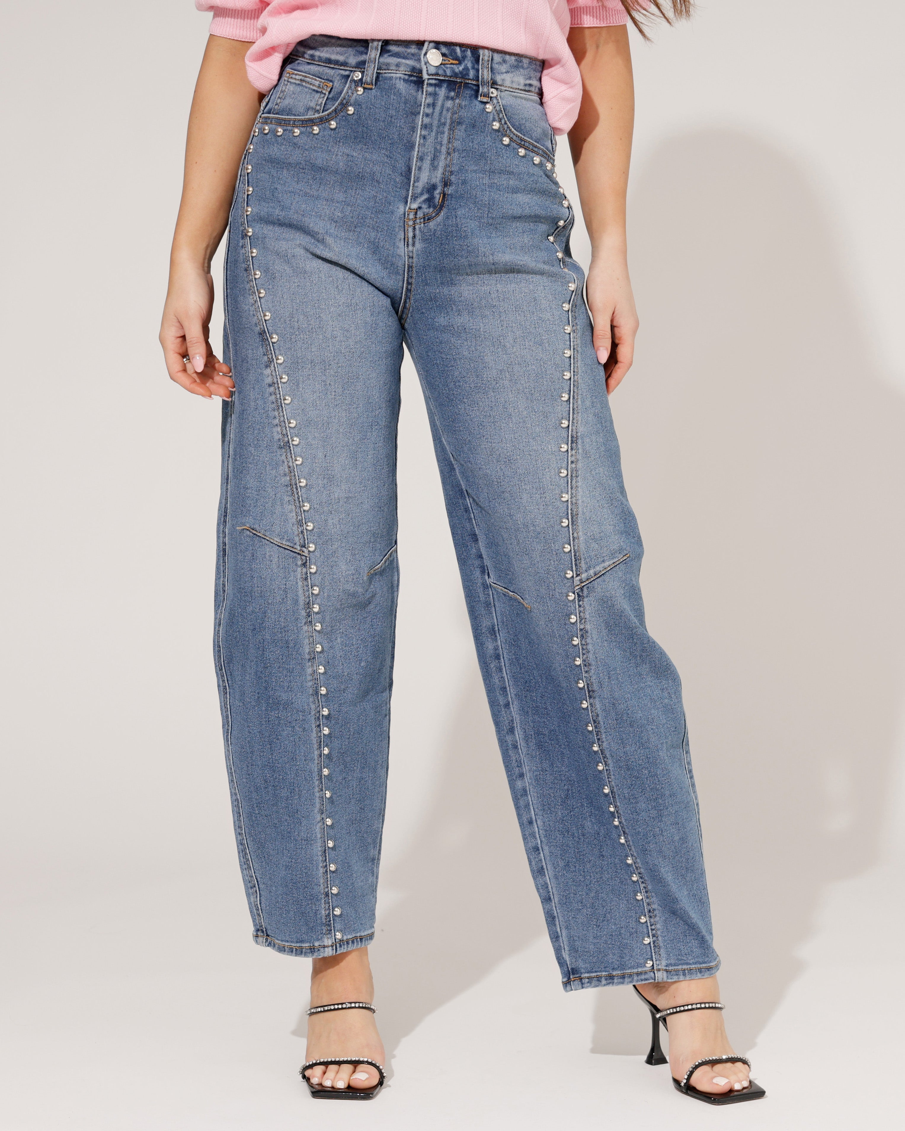 Jewelly | Barrel jeans Fenna Blauw