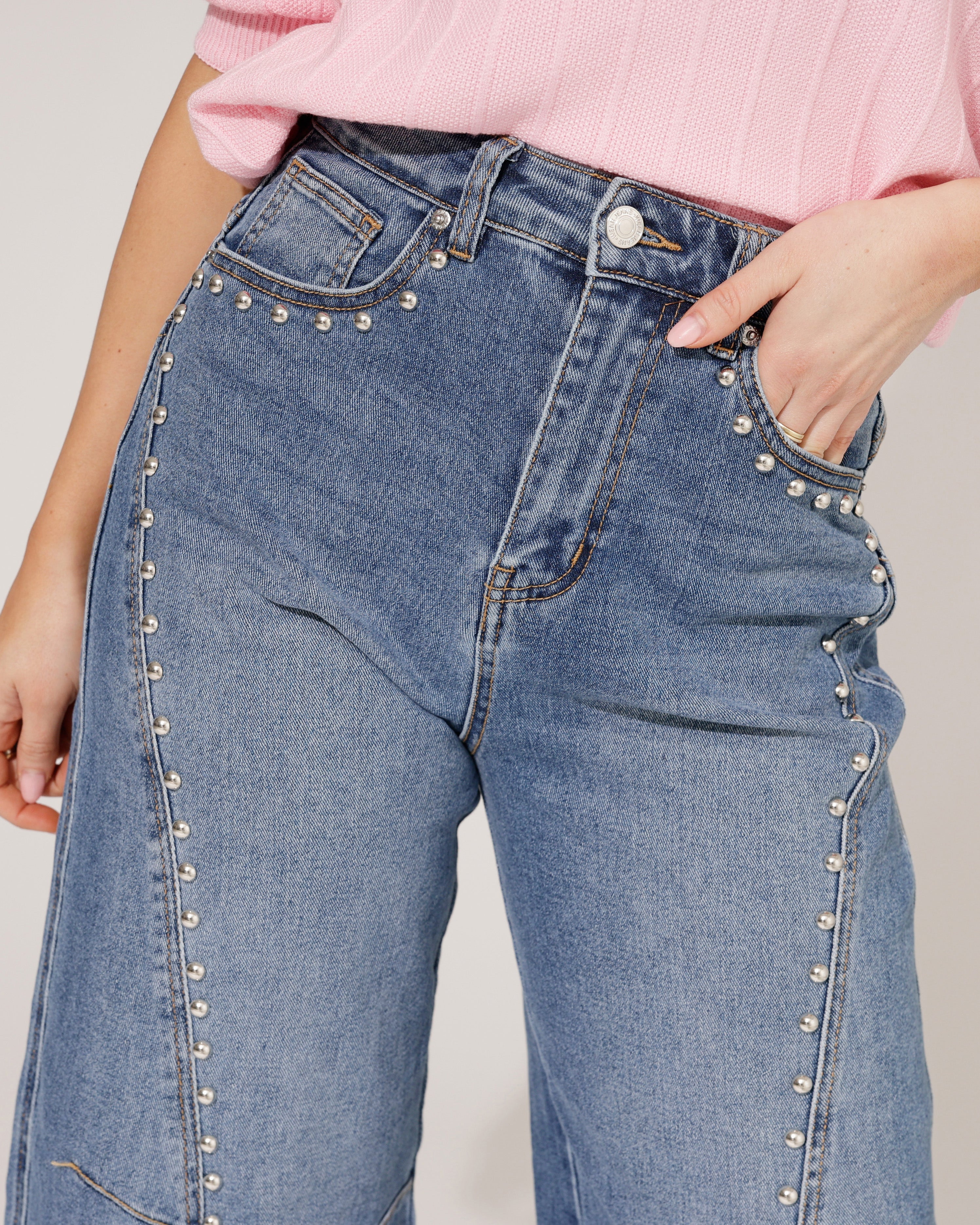 Jewelly | Barrel jeans Fenna Blauw