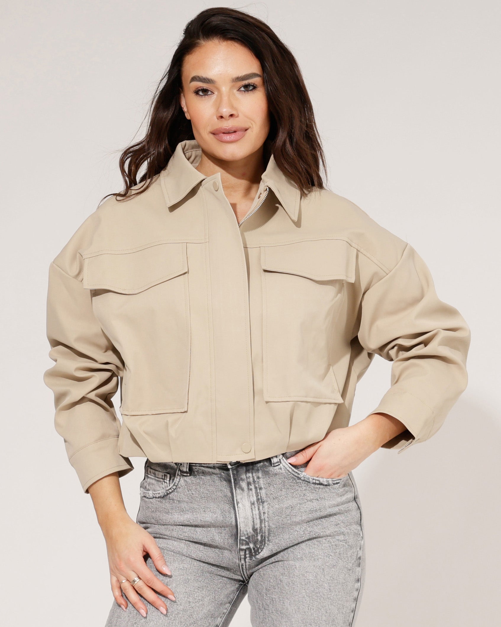 Jacket Joline Taupe