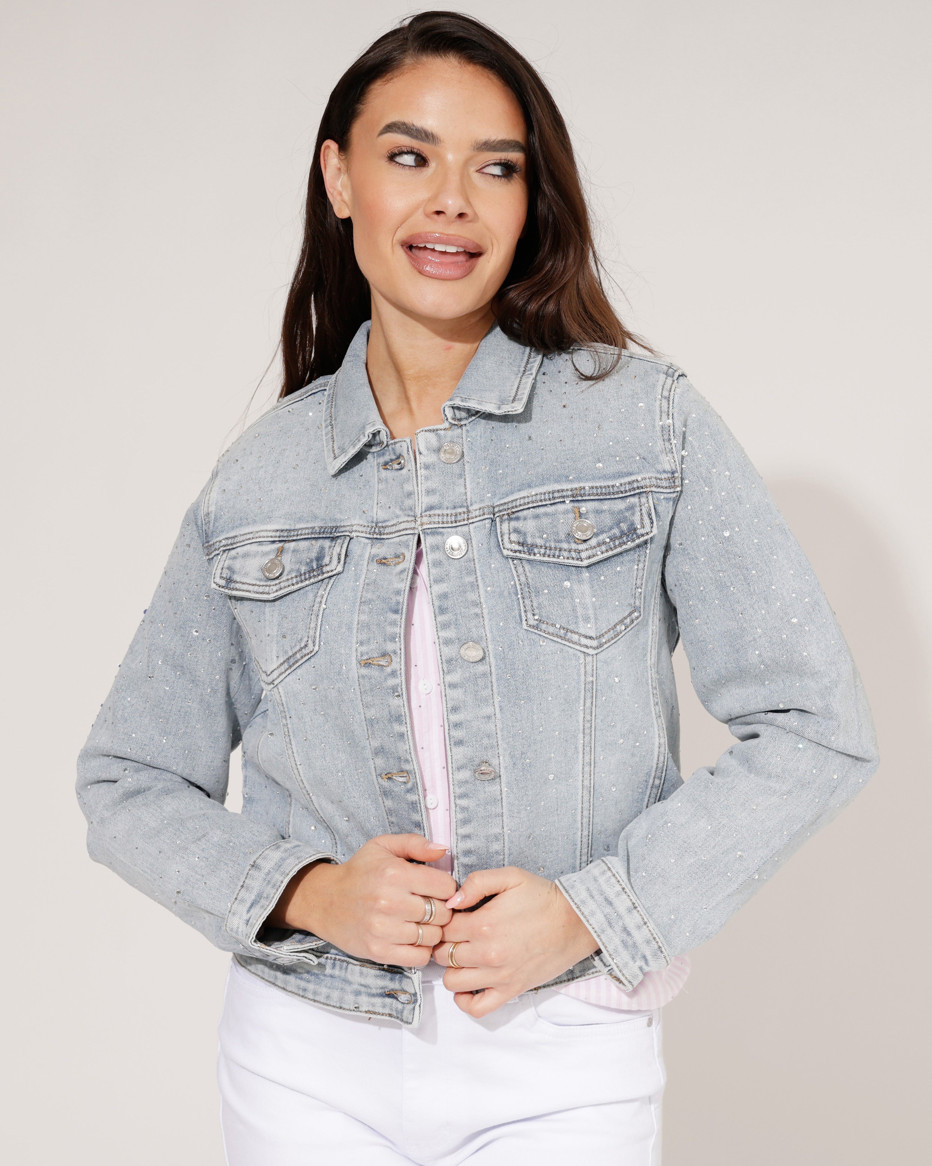 Goodies | Spijkerjacket Gina Blauw