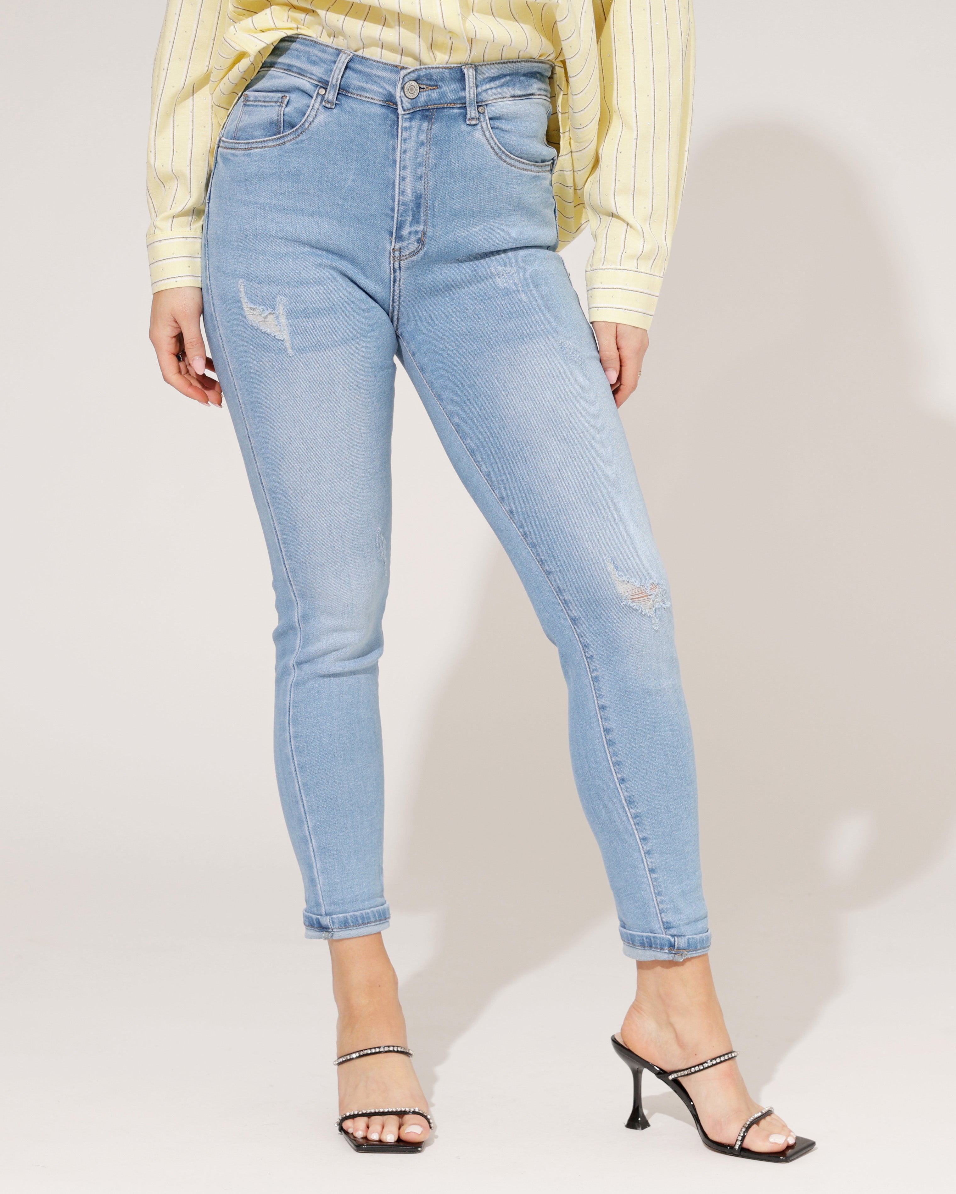 Redseventy | Skinny jeans Debbie Blauw