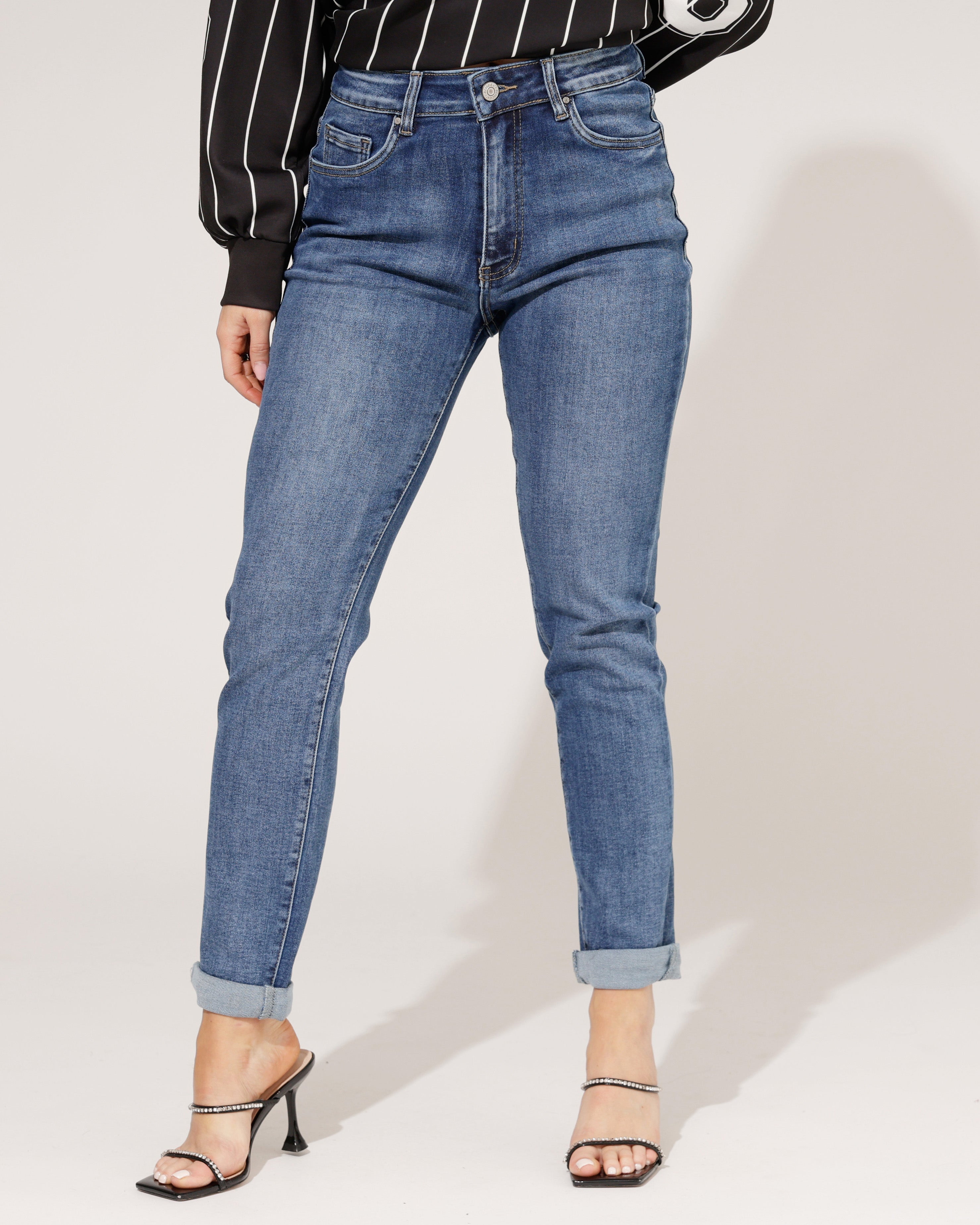 Redseventy | Regular jeans Cindy-18 Blauw