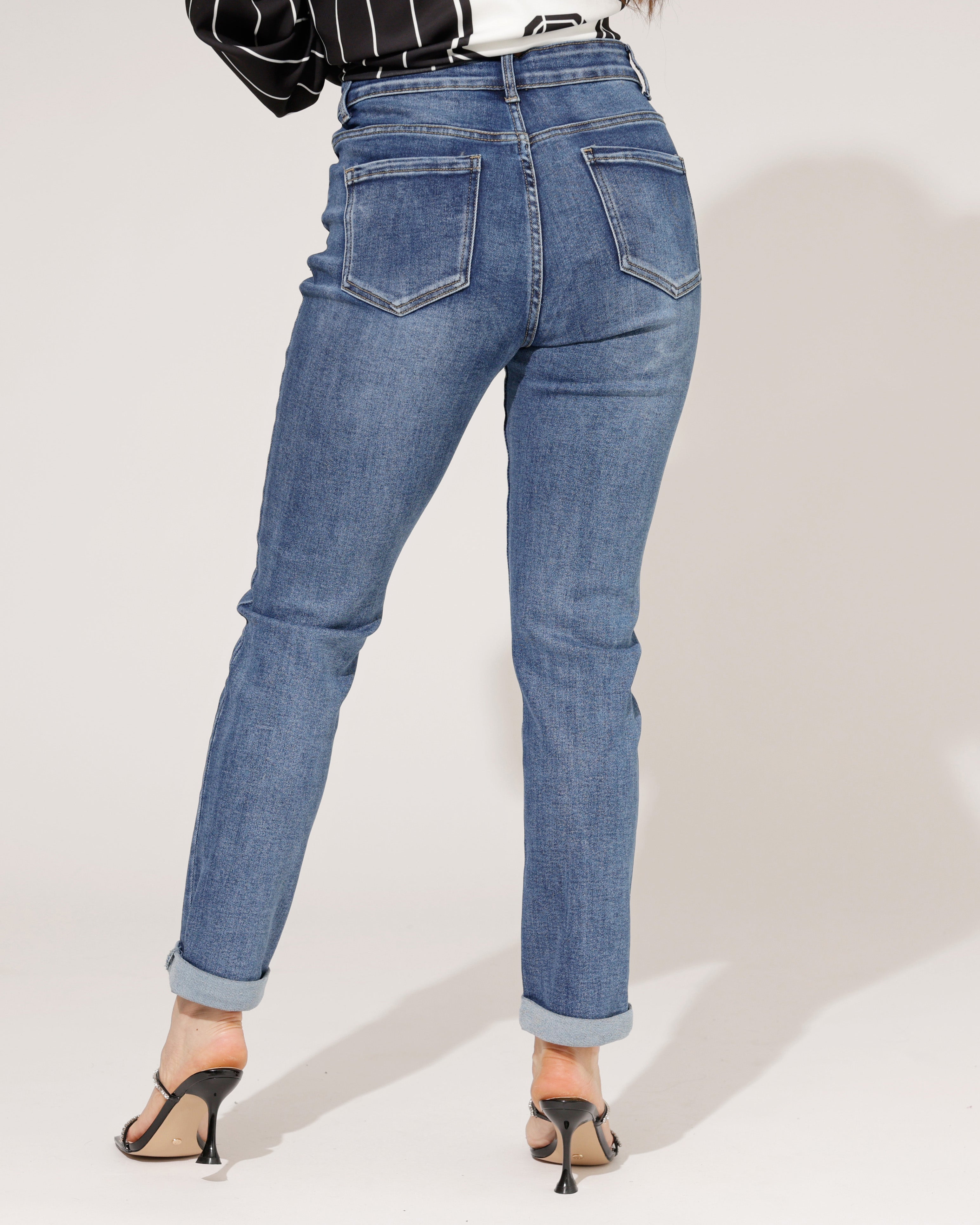 Redseventy | Regular jeans Cindy-18 Blauw