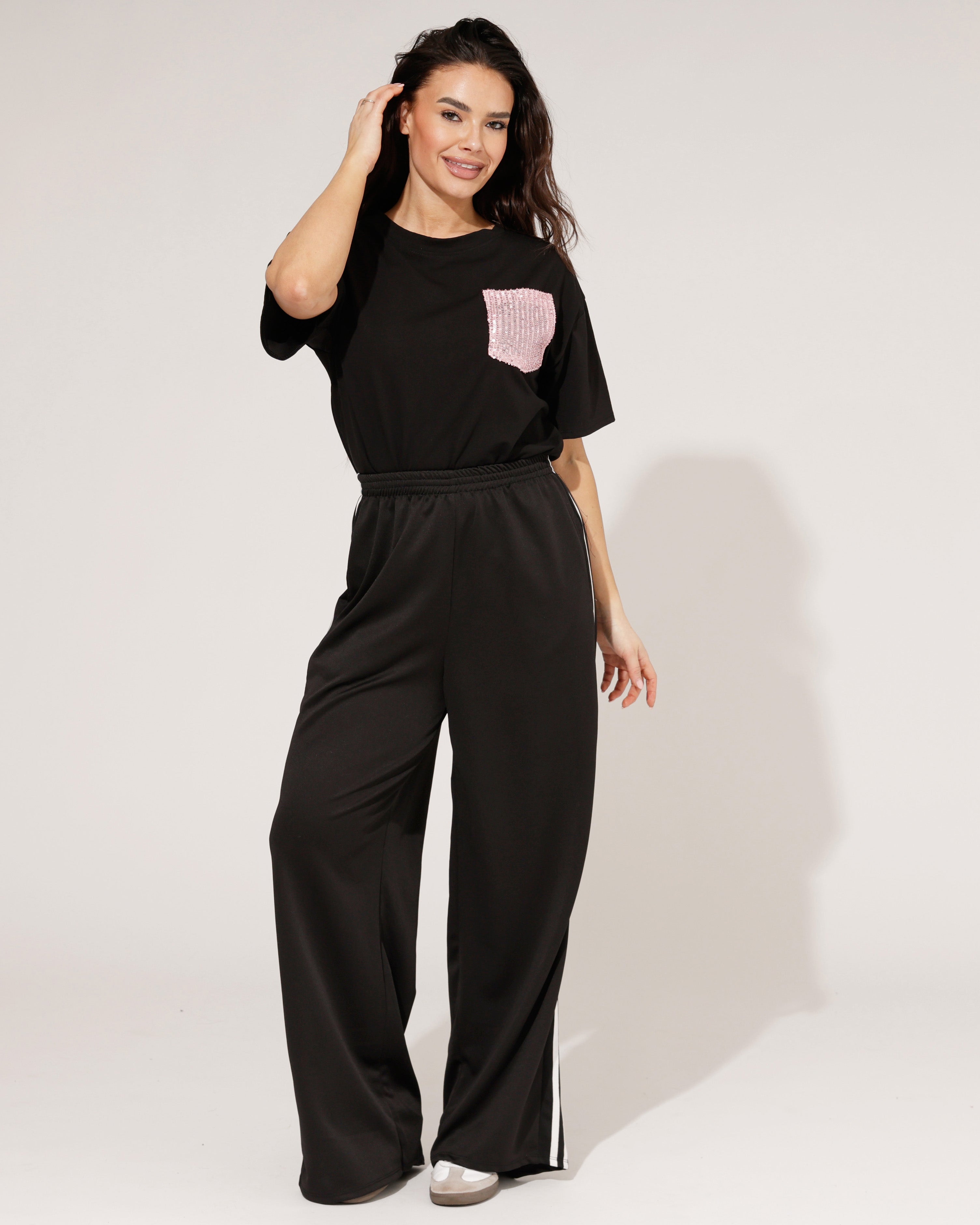 T-shirt Joney Zwart