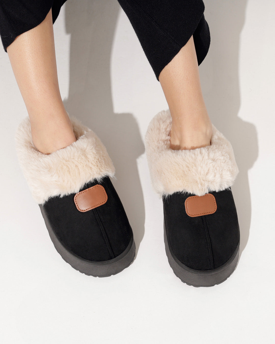 Pantoffel Macey Zwart