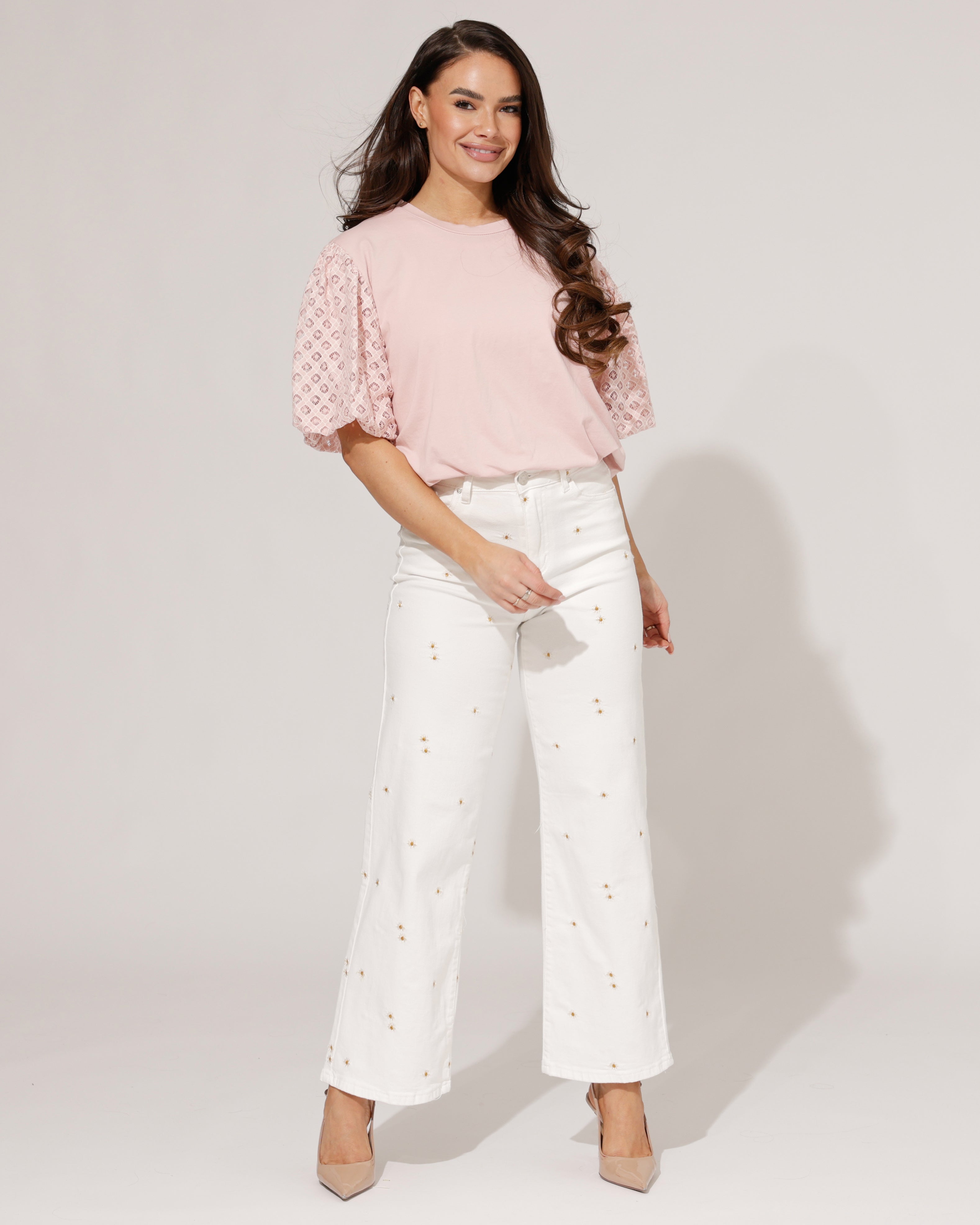 Goodies | Wide leg jeans Kyra Wit