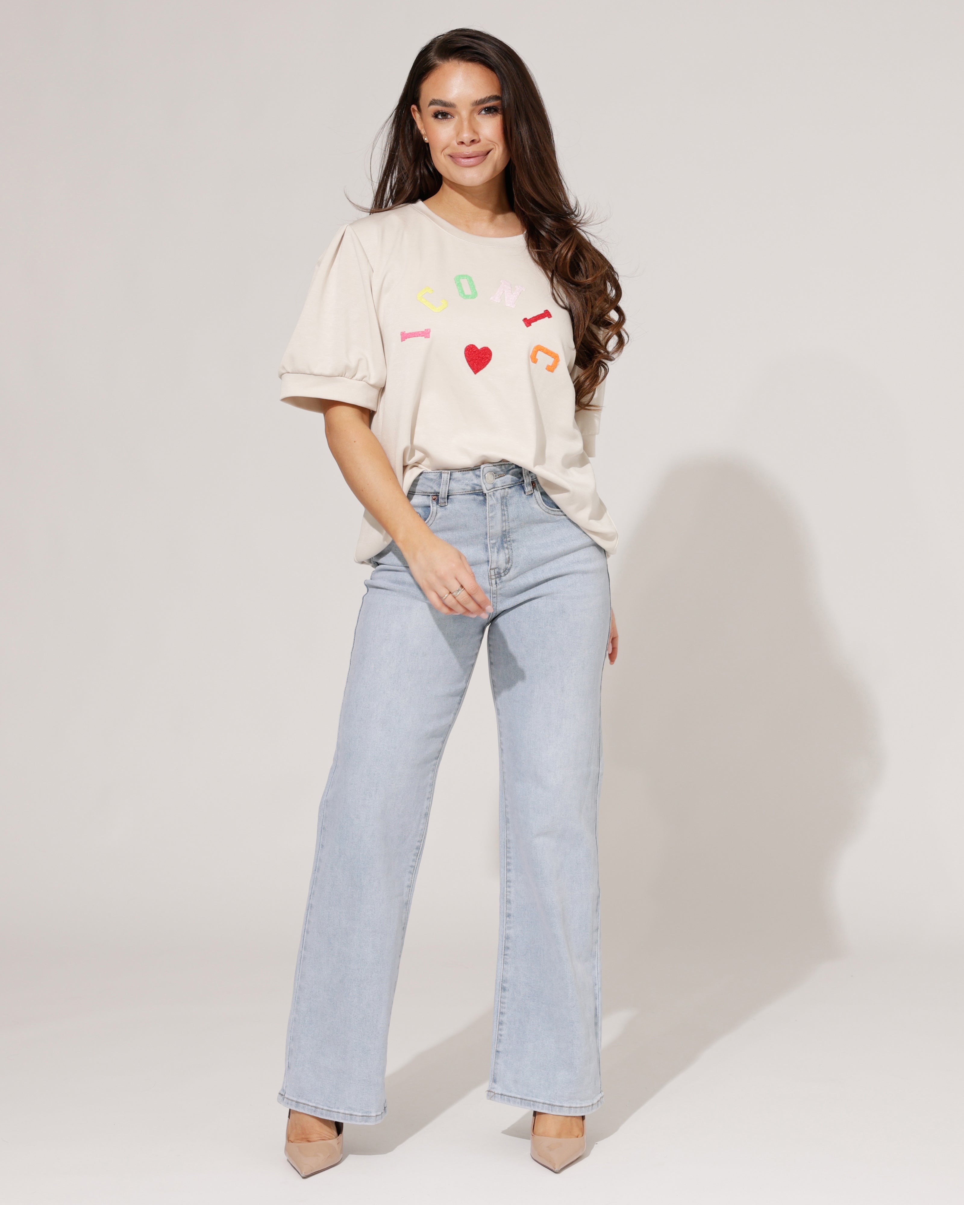 Norfy | Straight jeans Yill-1 Blauw