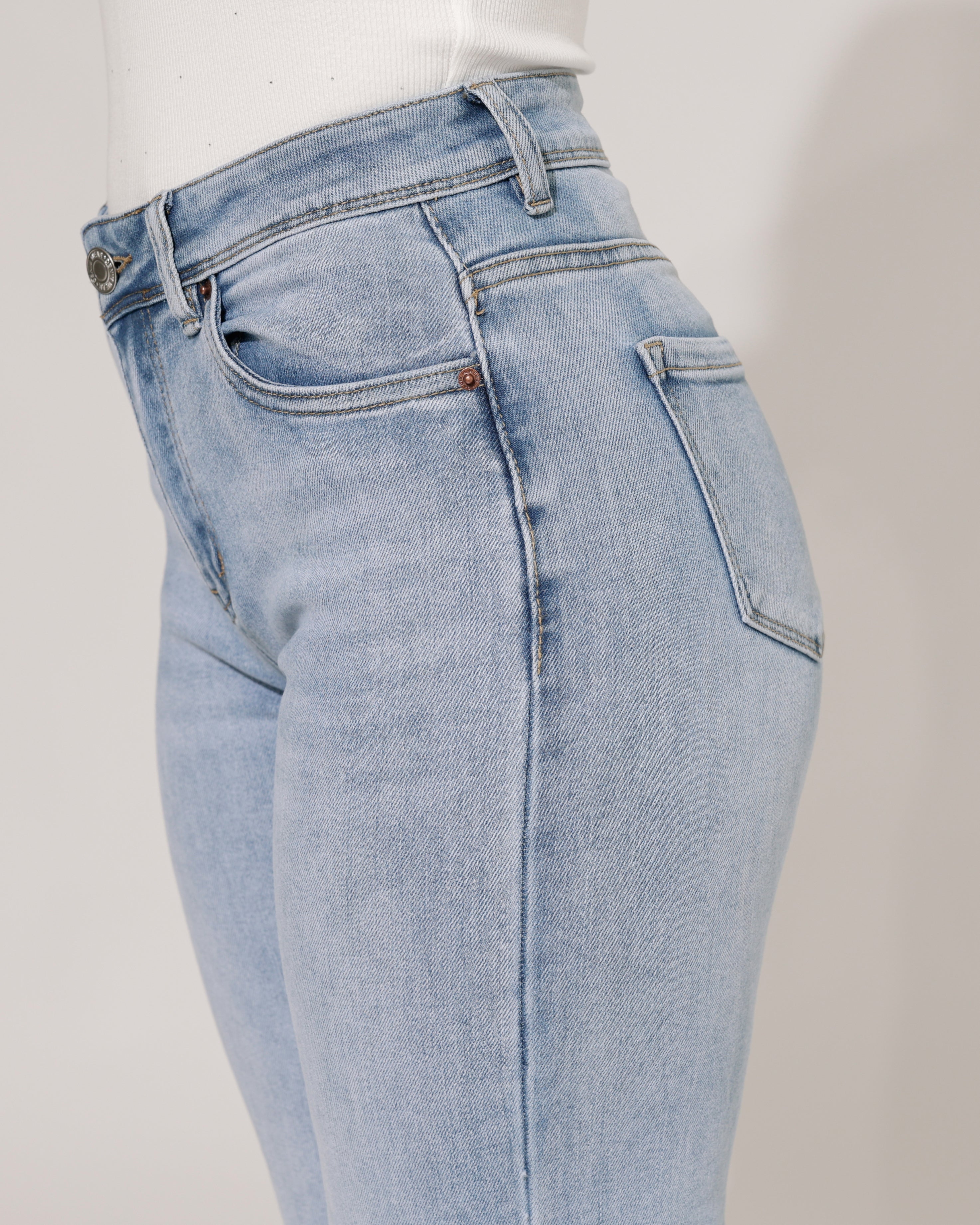 Norfy | Straight jeans Yill-1 Blauw