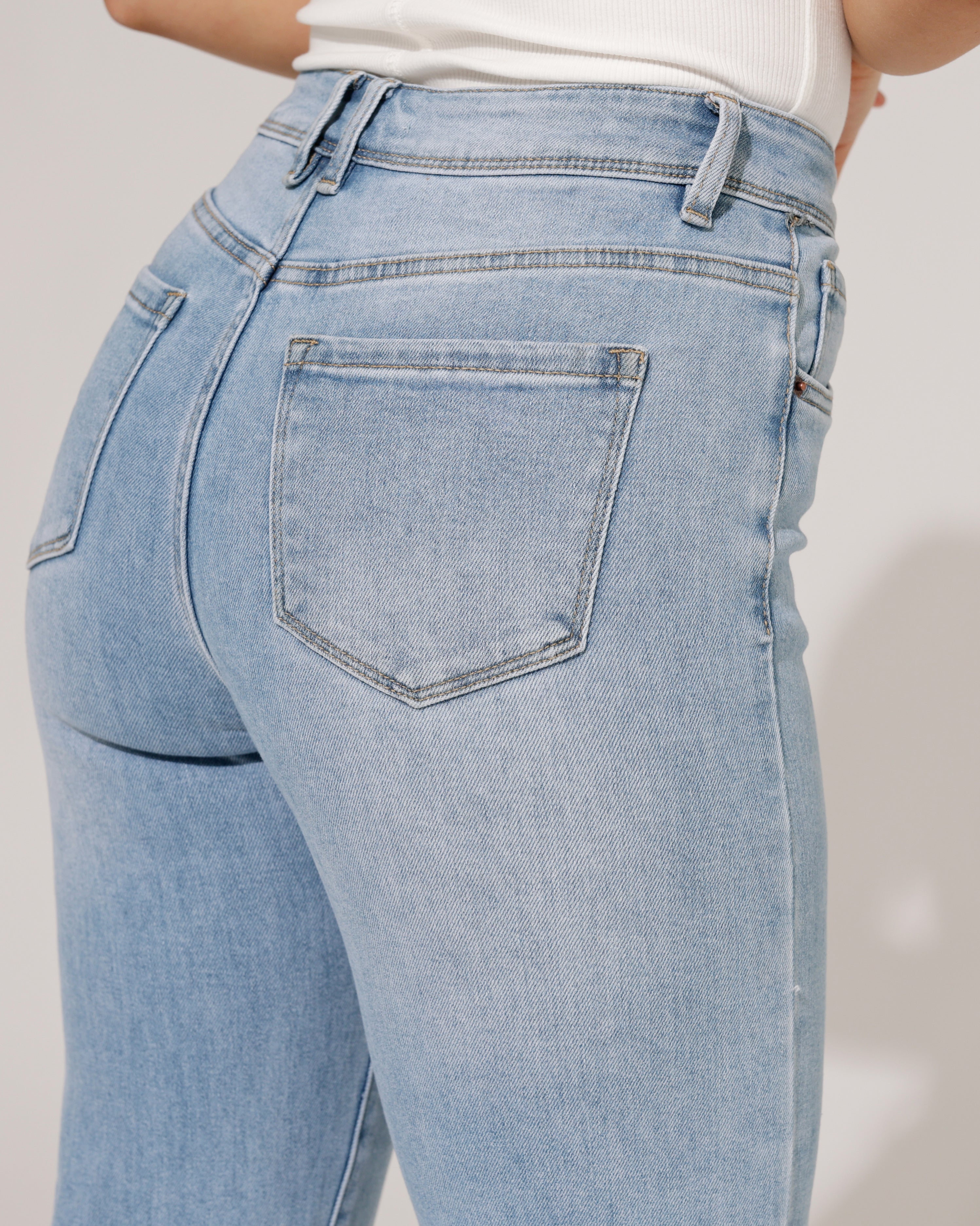 Norfy | Straight jeans Kimmie-1 Blauw