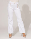 Folyrose | Wide leg jeans Coco-B Wit