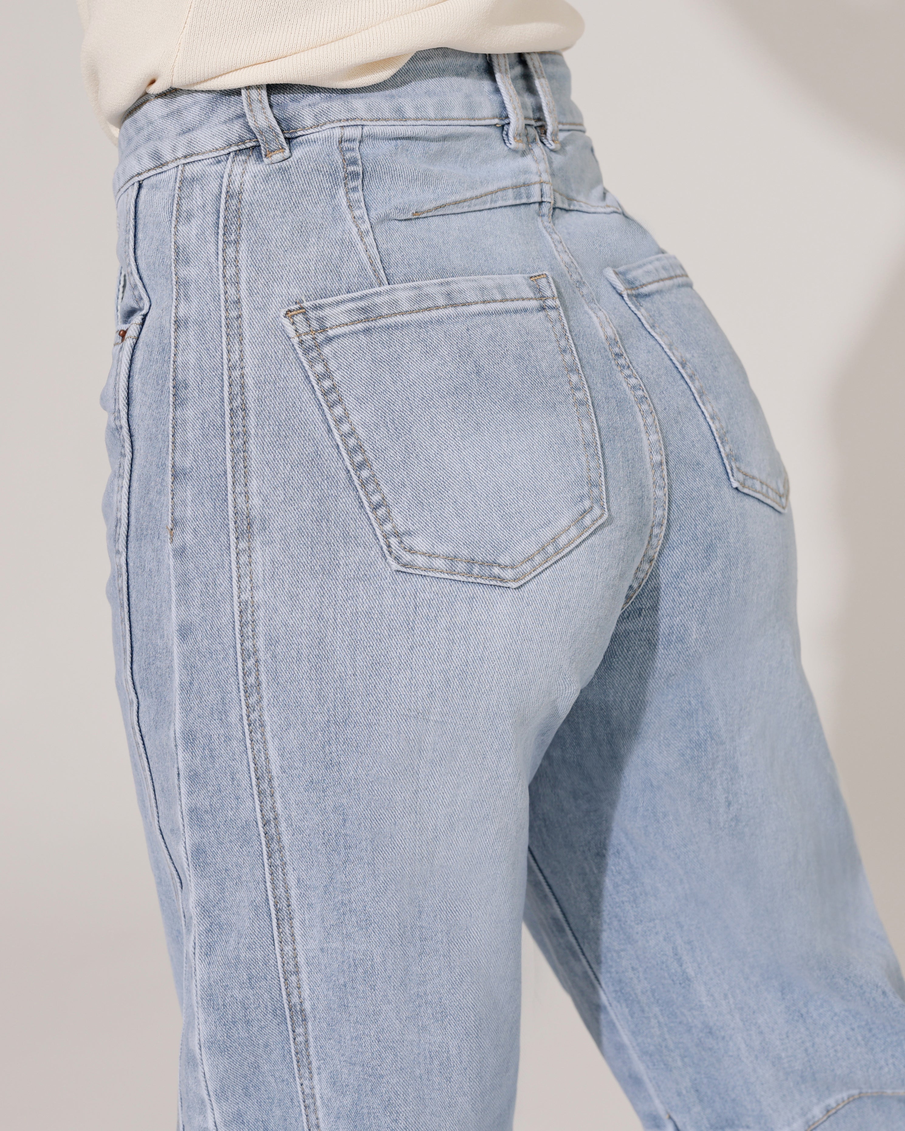 VS Miss | Barrel jeans Evi Lichtblauw