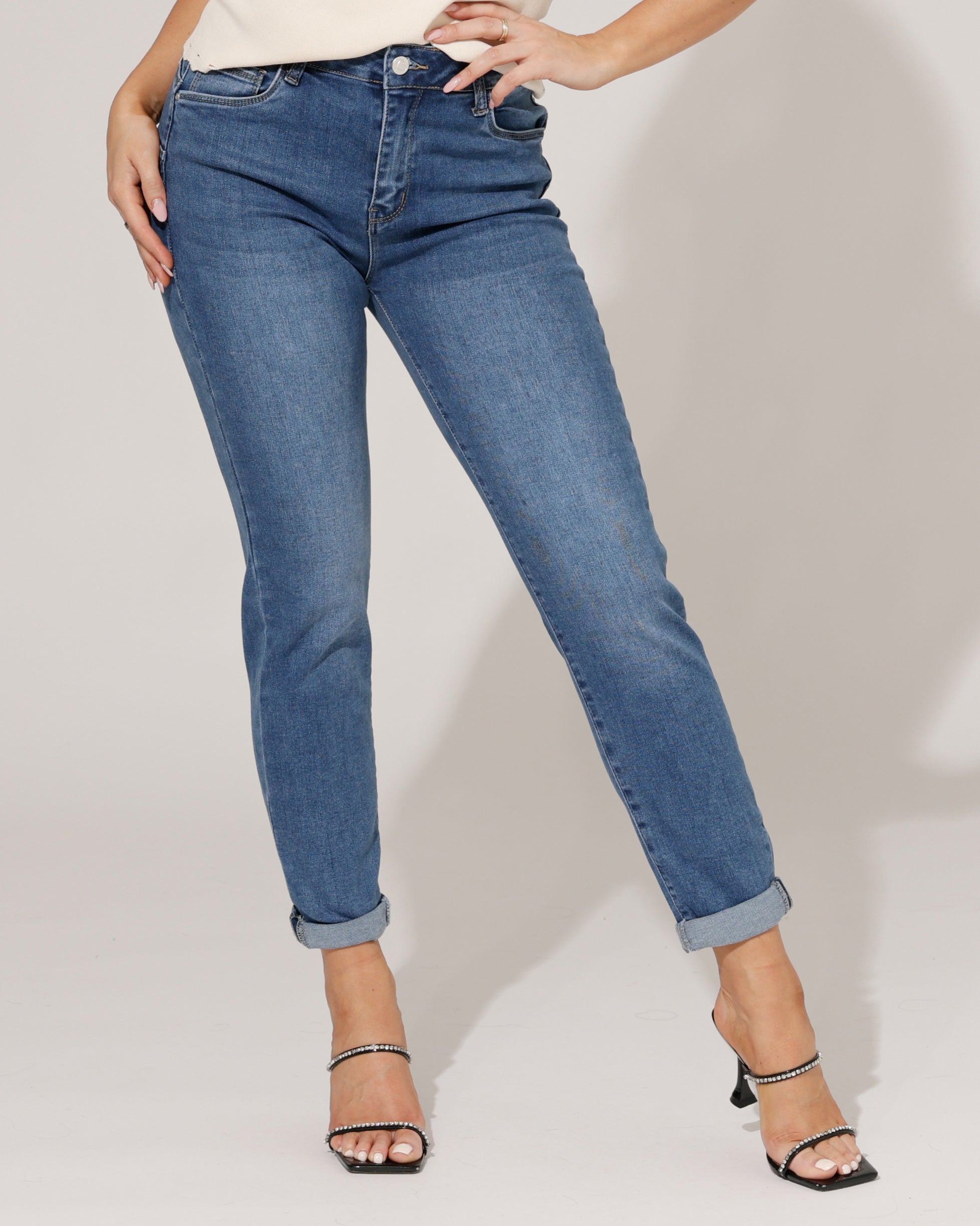 Redseventy | Skinny jeans Mira-14 Blauw
