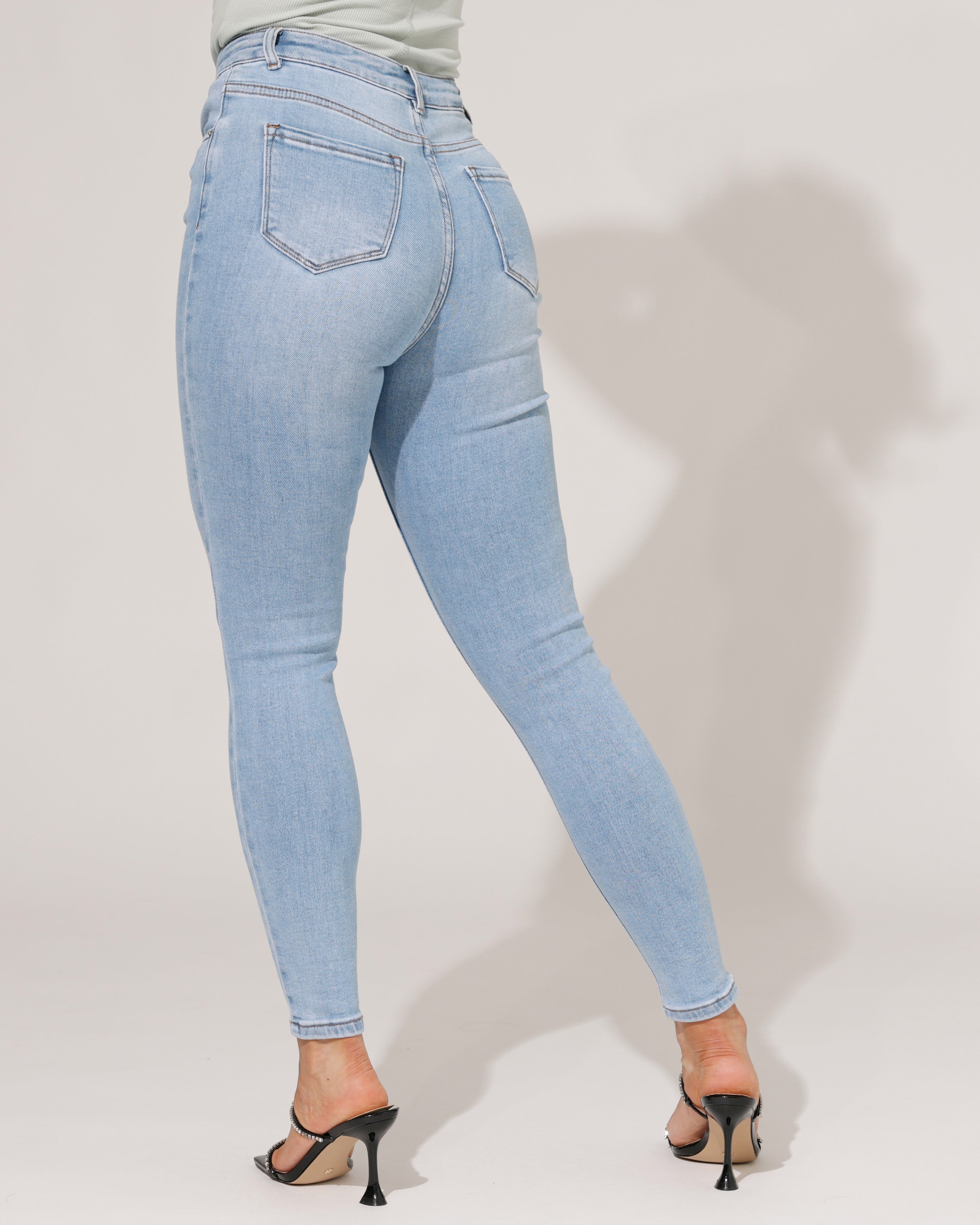 VS Miss | Skinny jeans, high waist Mila Blauw