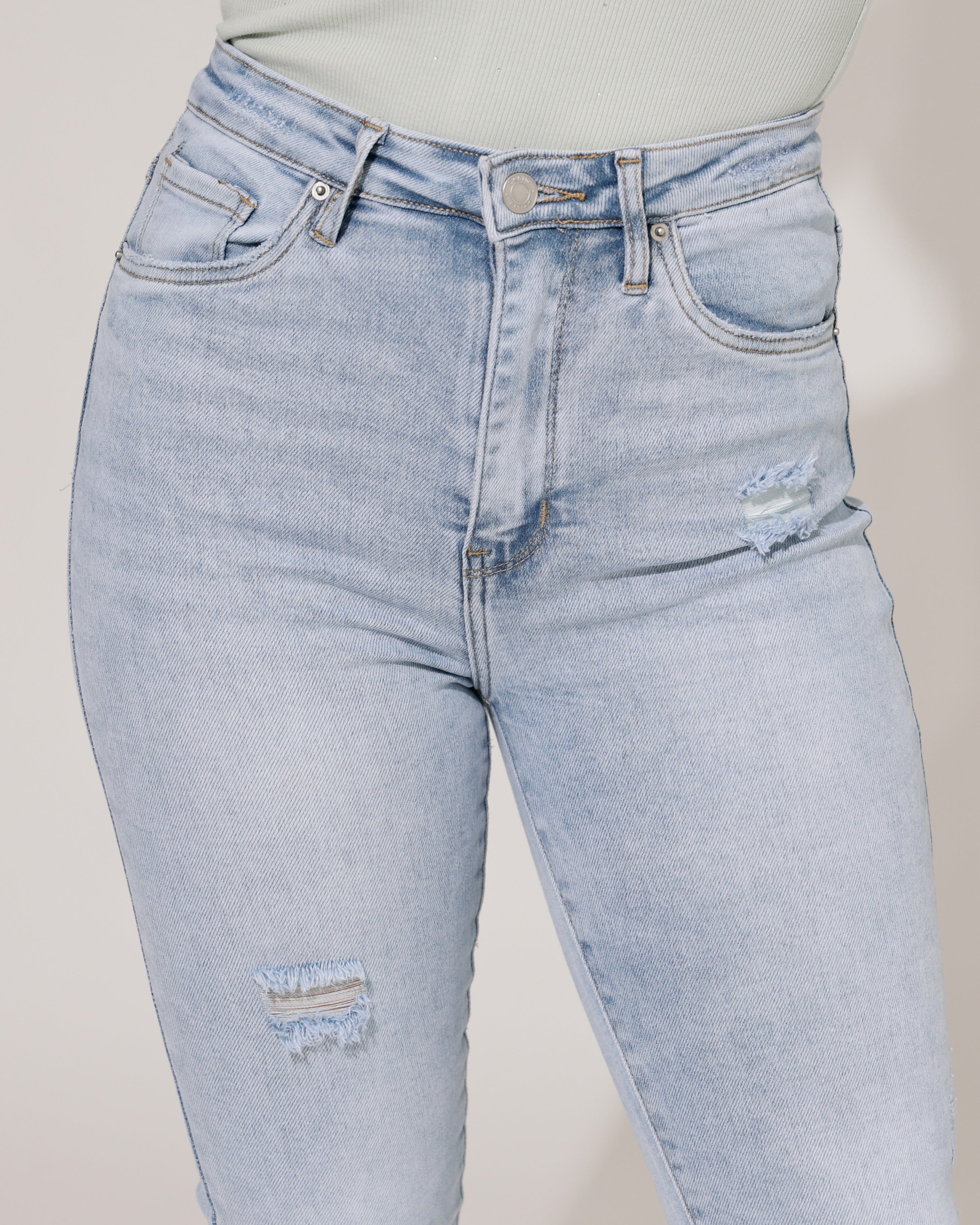 VS Miss | Skinny jeans, high waist Lola Blauw