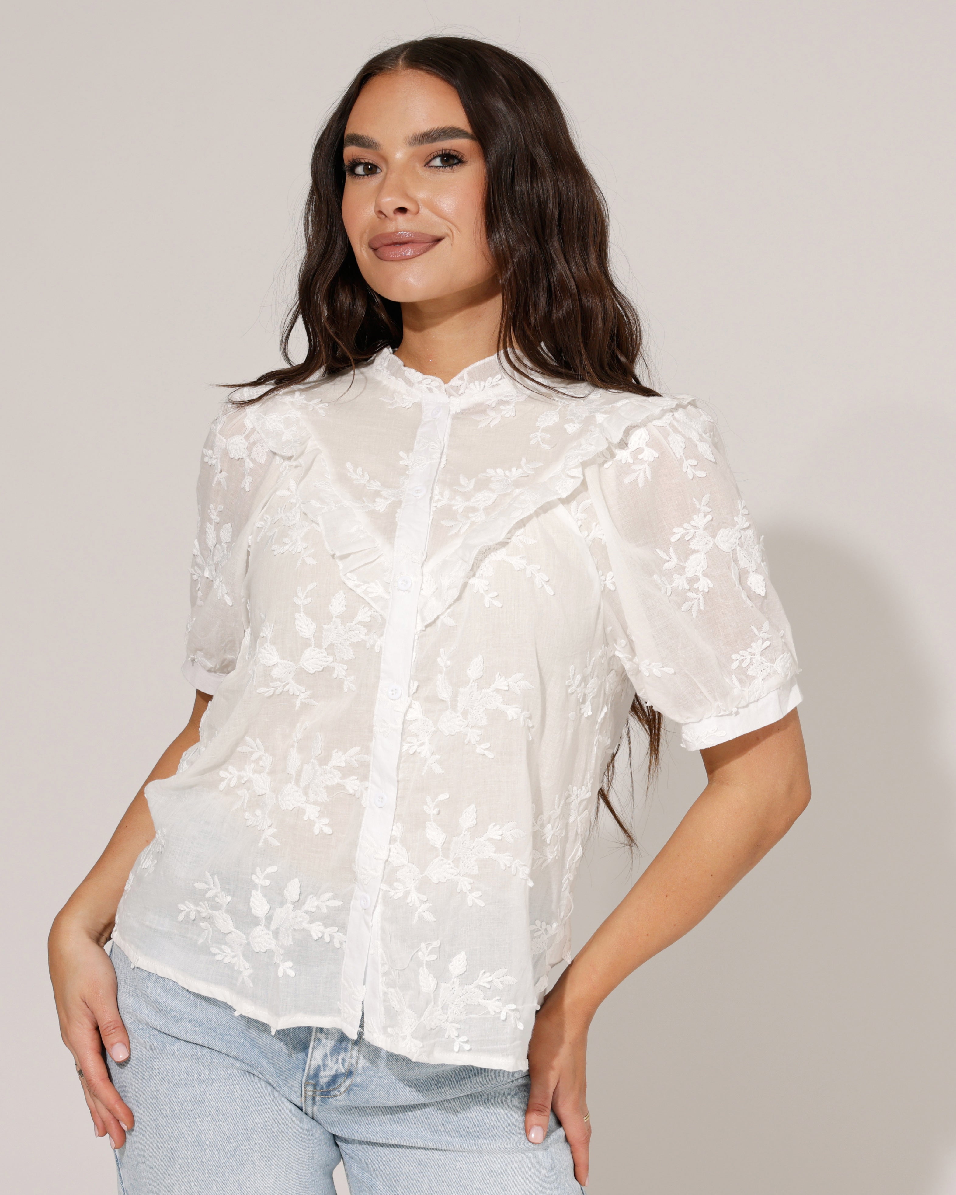 Blouse Nela Wit
