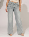 Laulia | Wide leg jeans Olivia-2 Blauw