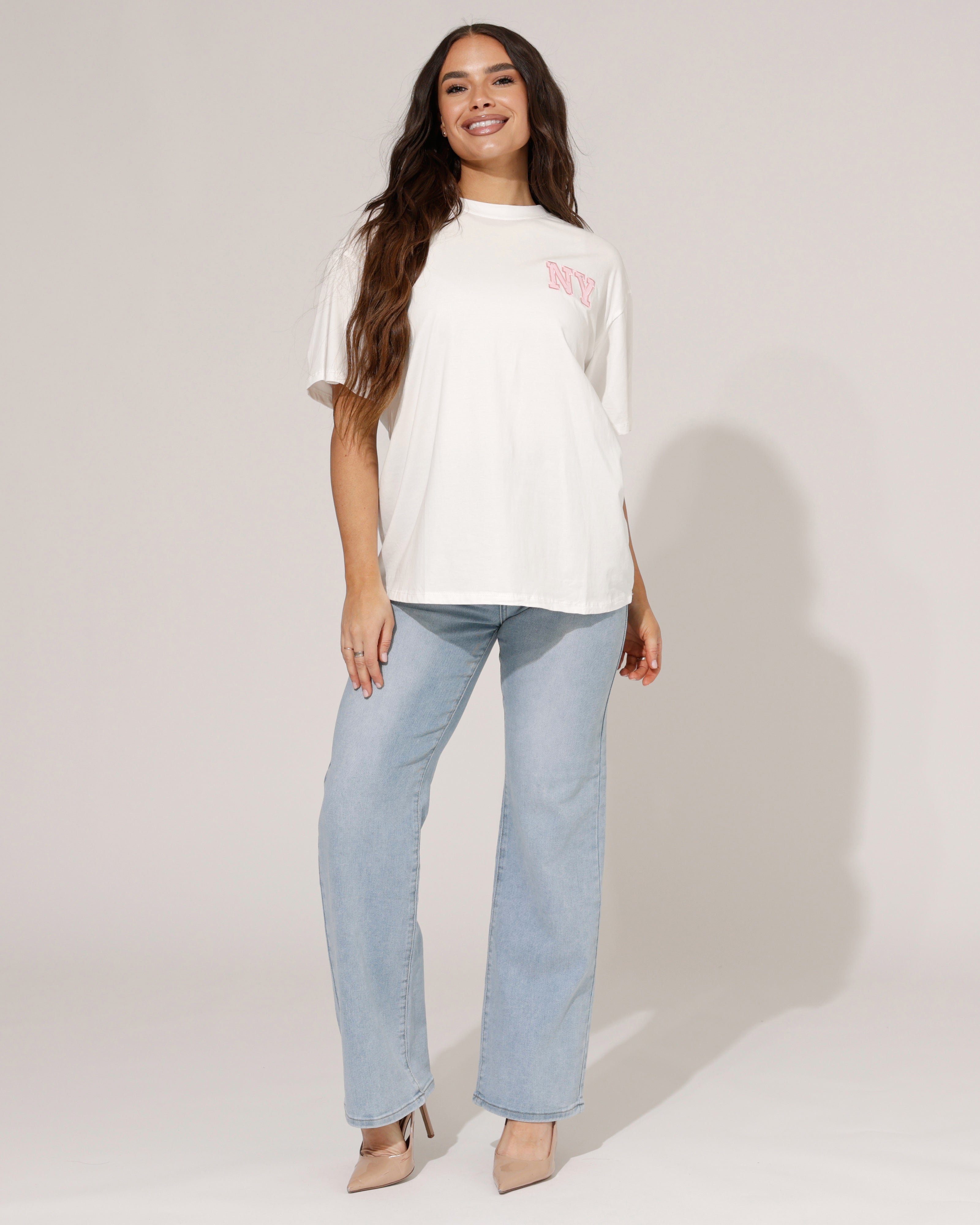 VS Miss | Wide leg jeans Jinthe Blauw