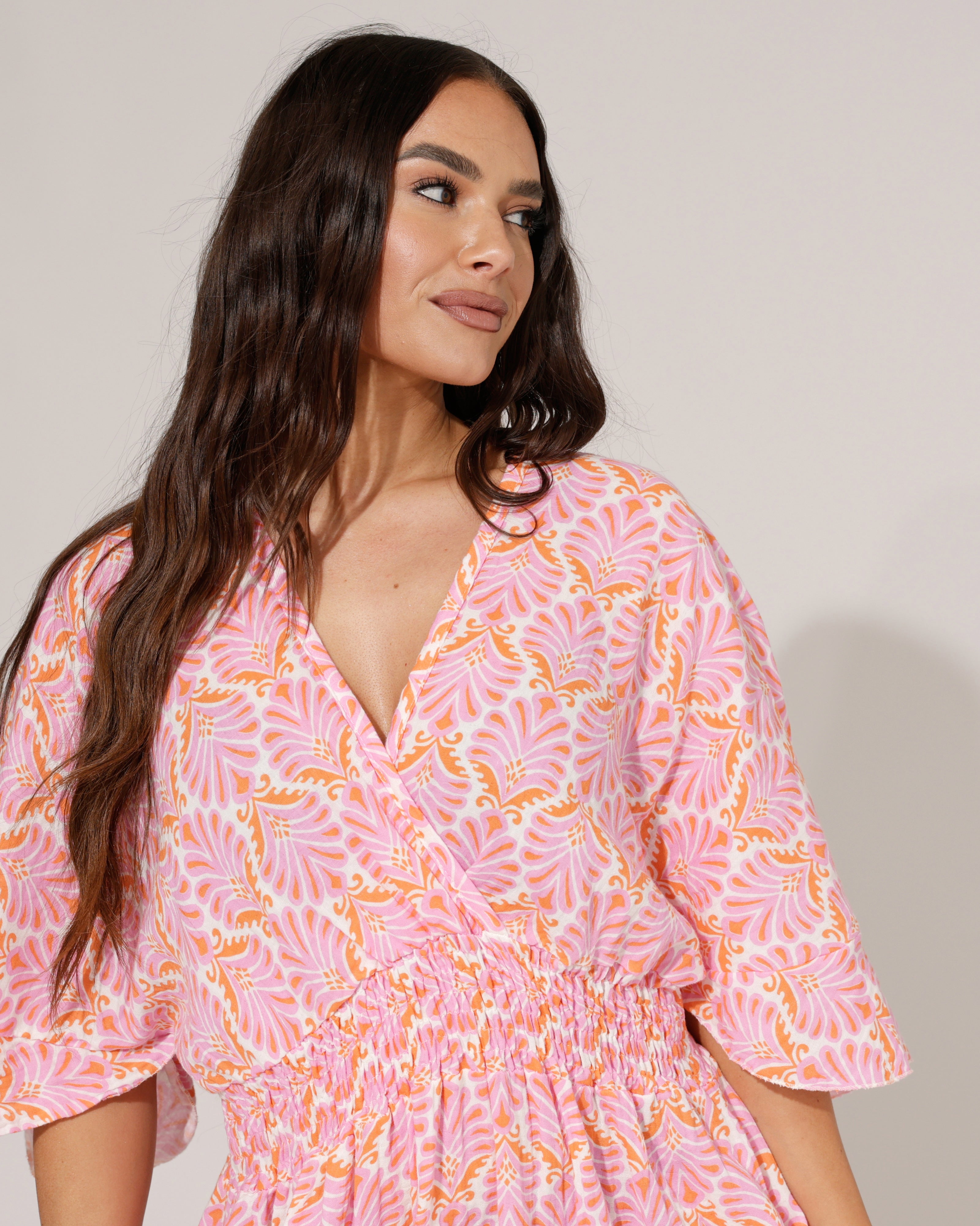 Jurk Selly Roze