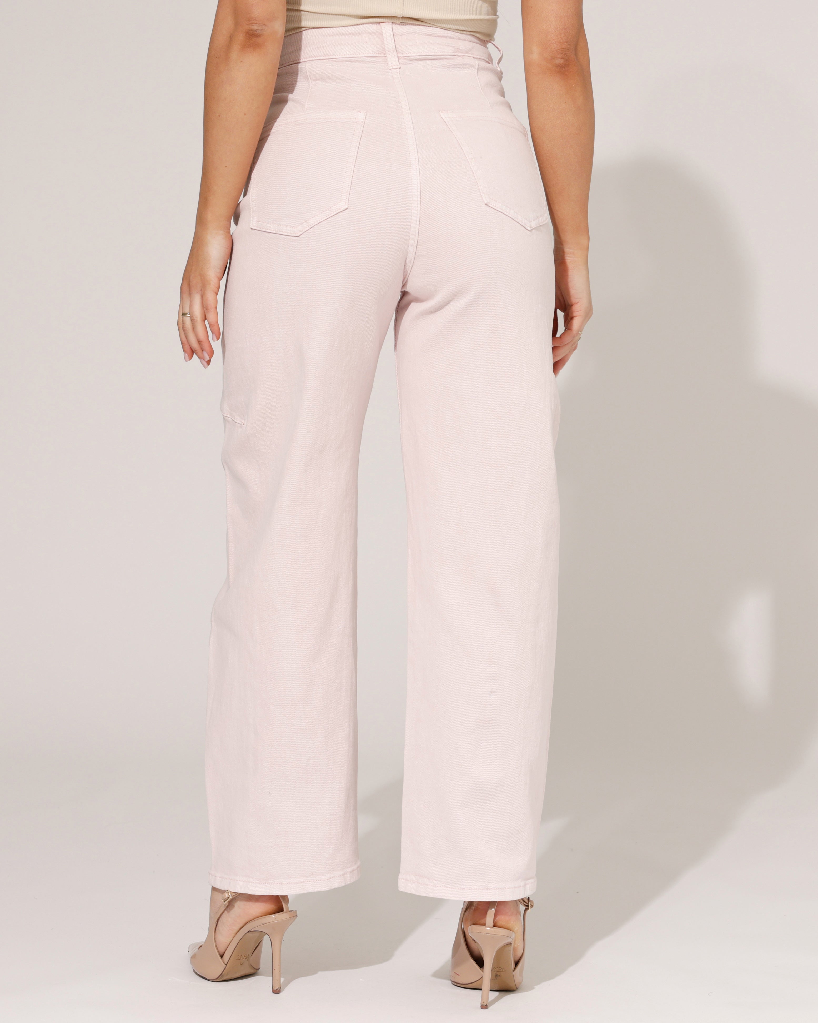 Jewelly | Barrel jeans Jones-7 Lichtroze