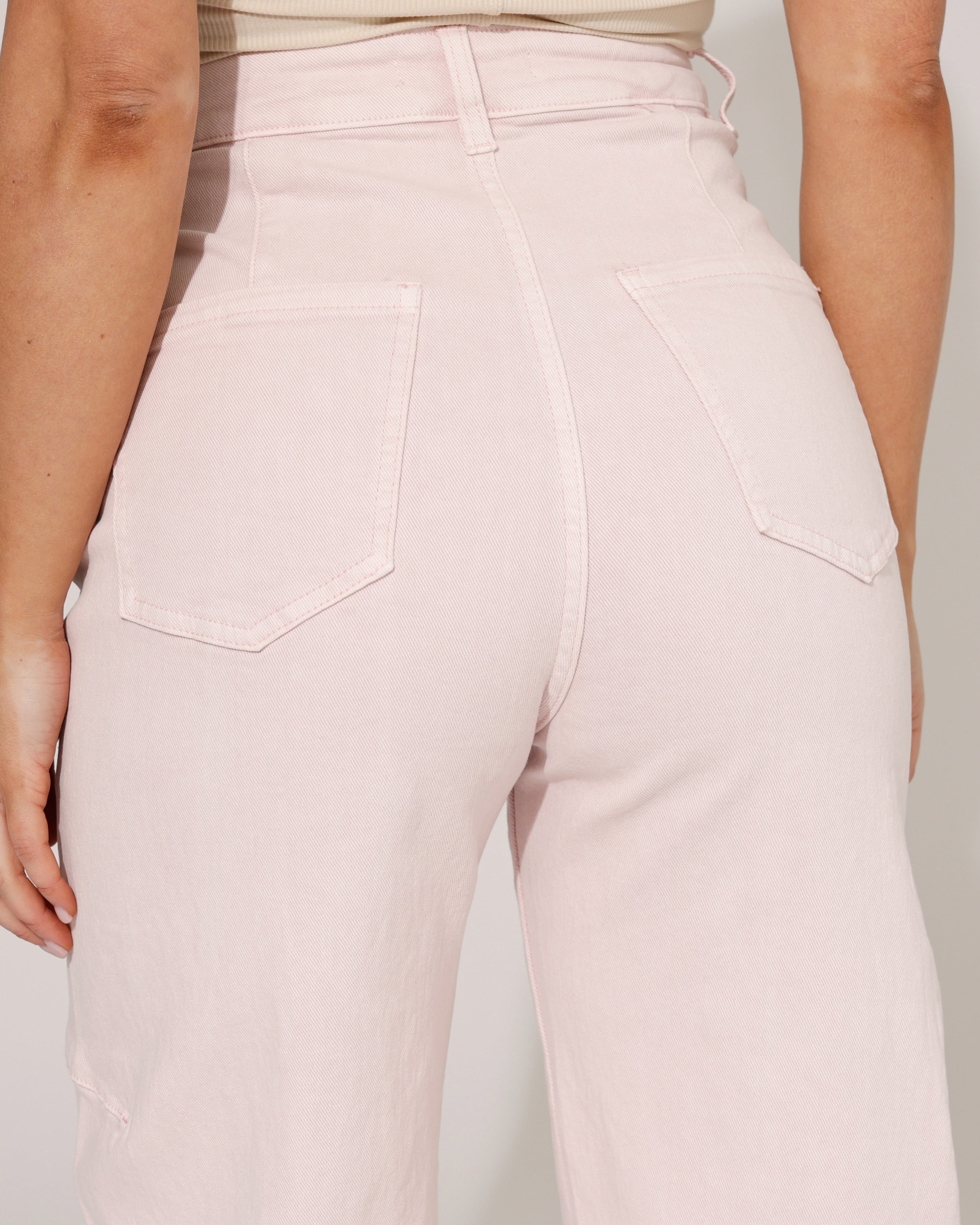 Jewelly | Barrel jeans Jones-7 Lichtroze